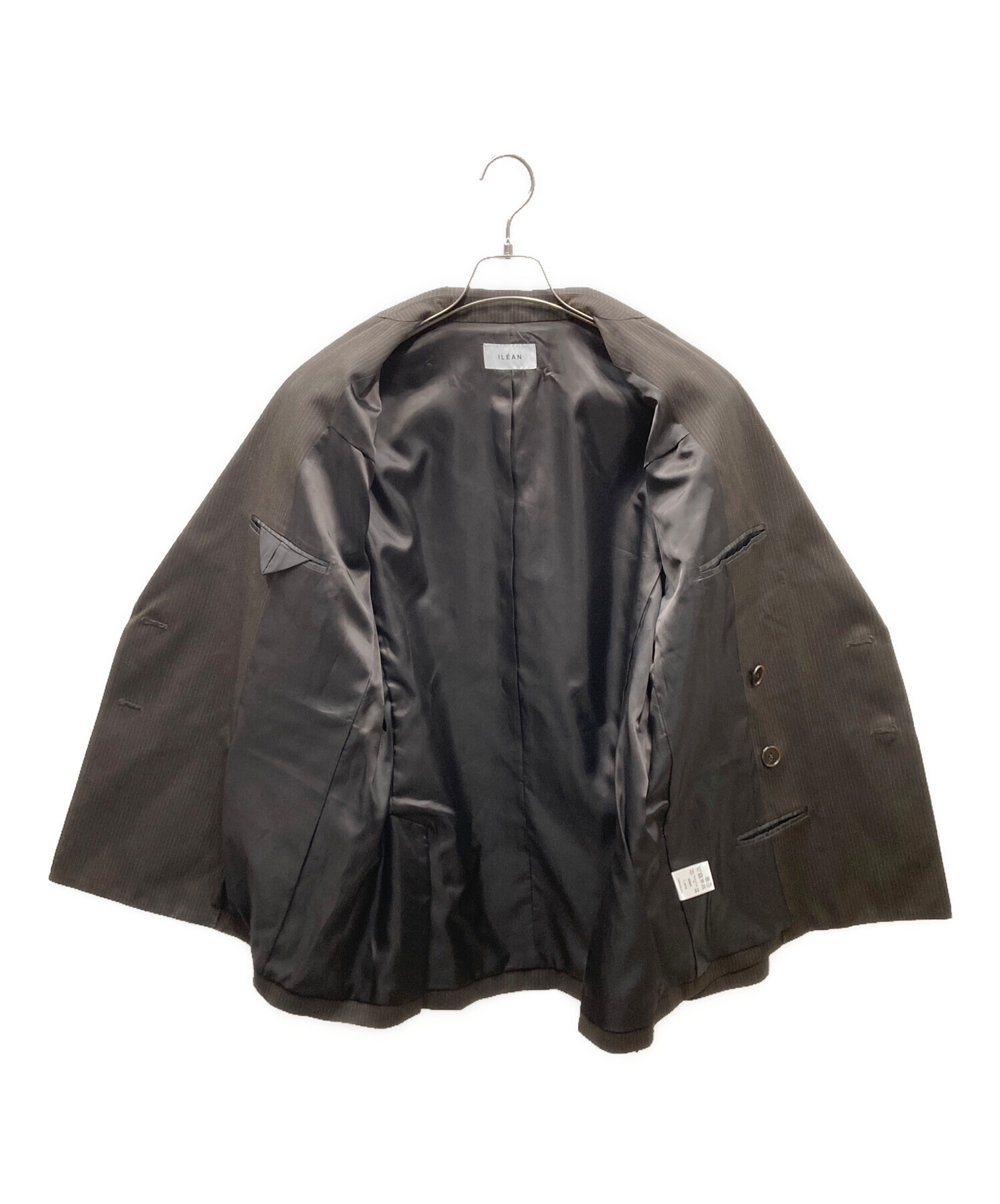 中古・古着通販】ILEAN (アイリーン) WOOL DOUBLE-BREASTED PEAKED 