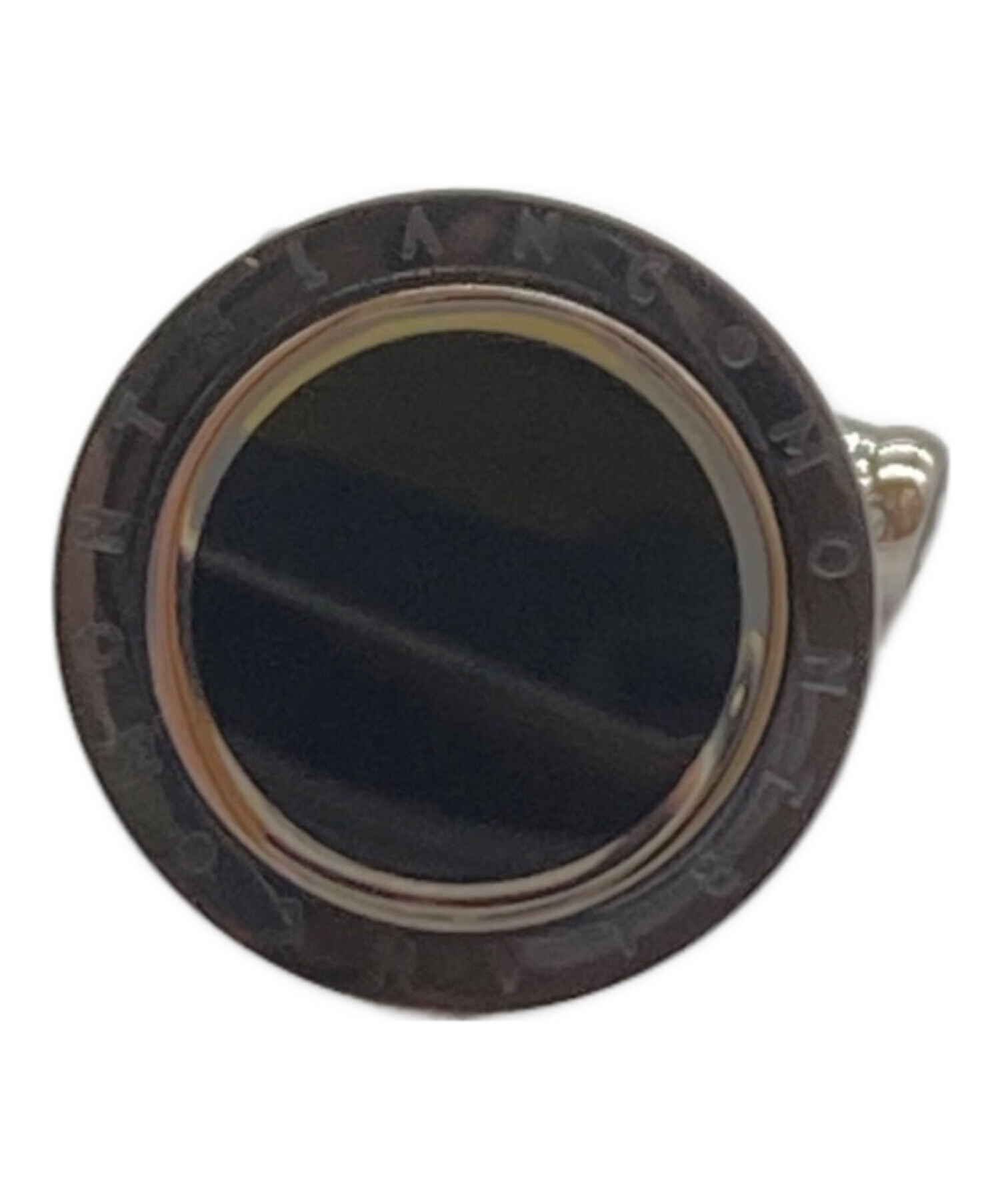中古・古着通販】MONTBLANC (モンブラン) 2Pカフス シルバー×ブラック