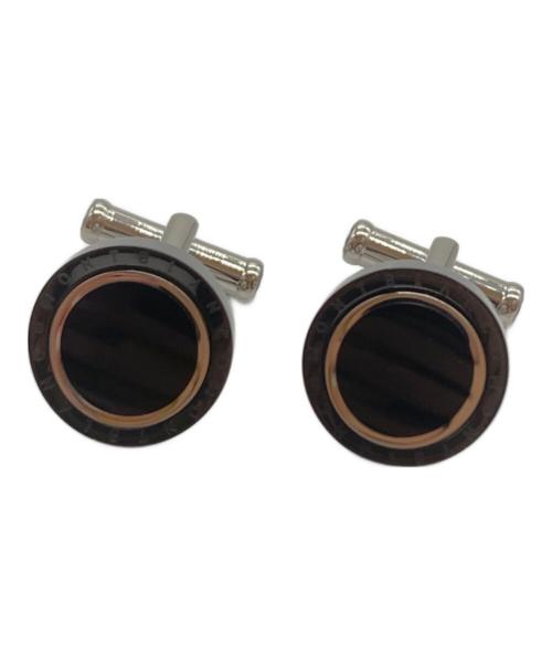 中古・古着通販】MONTBLANC (モンブラン) 2Pカフス シルバー×ブラック