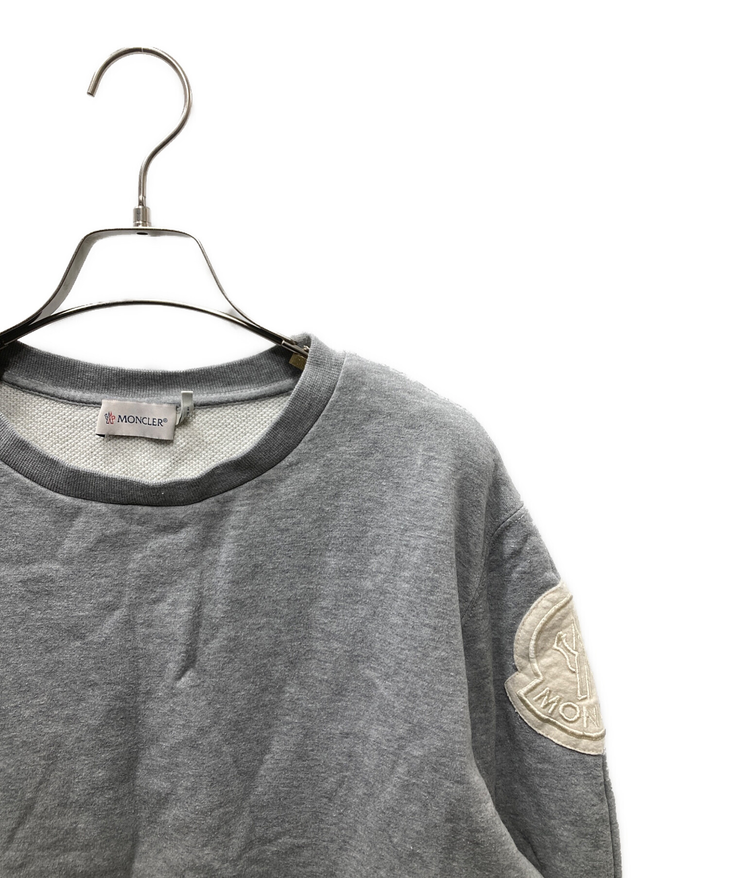 中古・古着通販】MONCLER (モンクレール) MAGLIA ビックワッペン付き