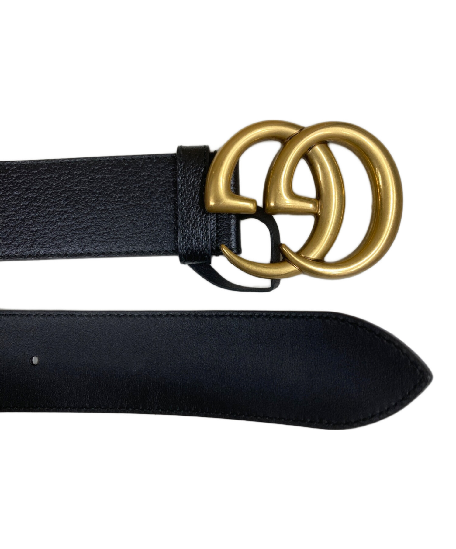 中古・古着通販】GUCCI (グッチ) ダブルG ワイドベルト GG Marmont