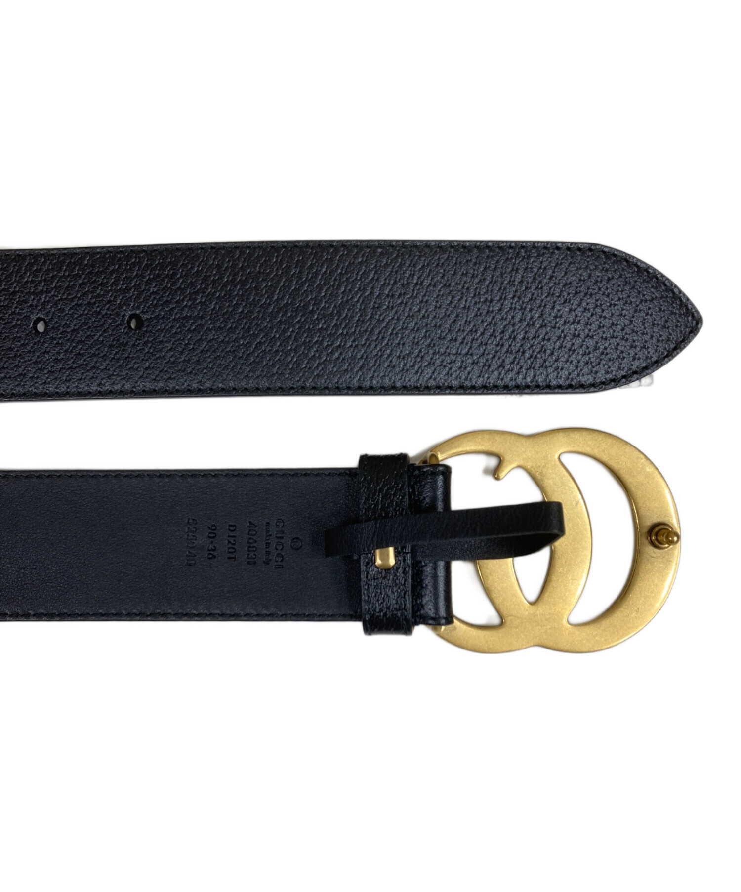 中古・古着通販】GUCCI (グッチ) ダブルG ワイドベルト GG Marmont