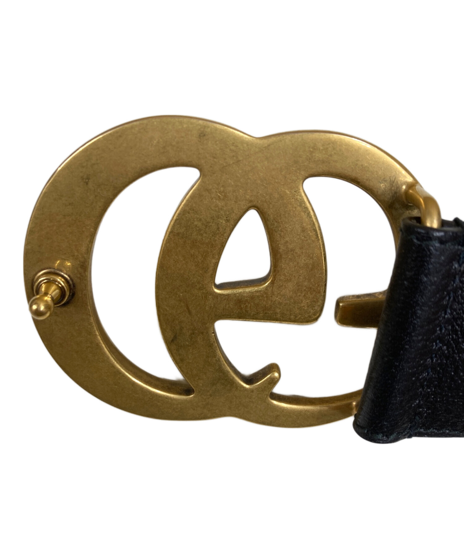 中古・古着通販】GUCCI (グッチ) ダブルG ワイドベルト GG Marmont