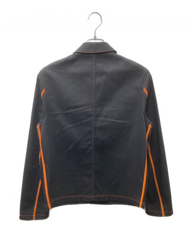 中古・古着通販】PRADA (プラダ) ワークジャケット ブラック サイズ:44 