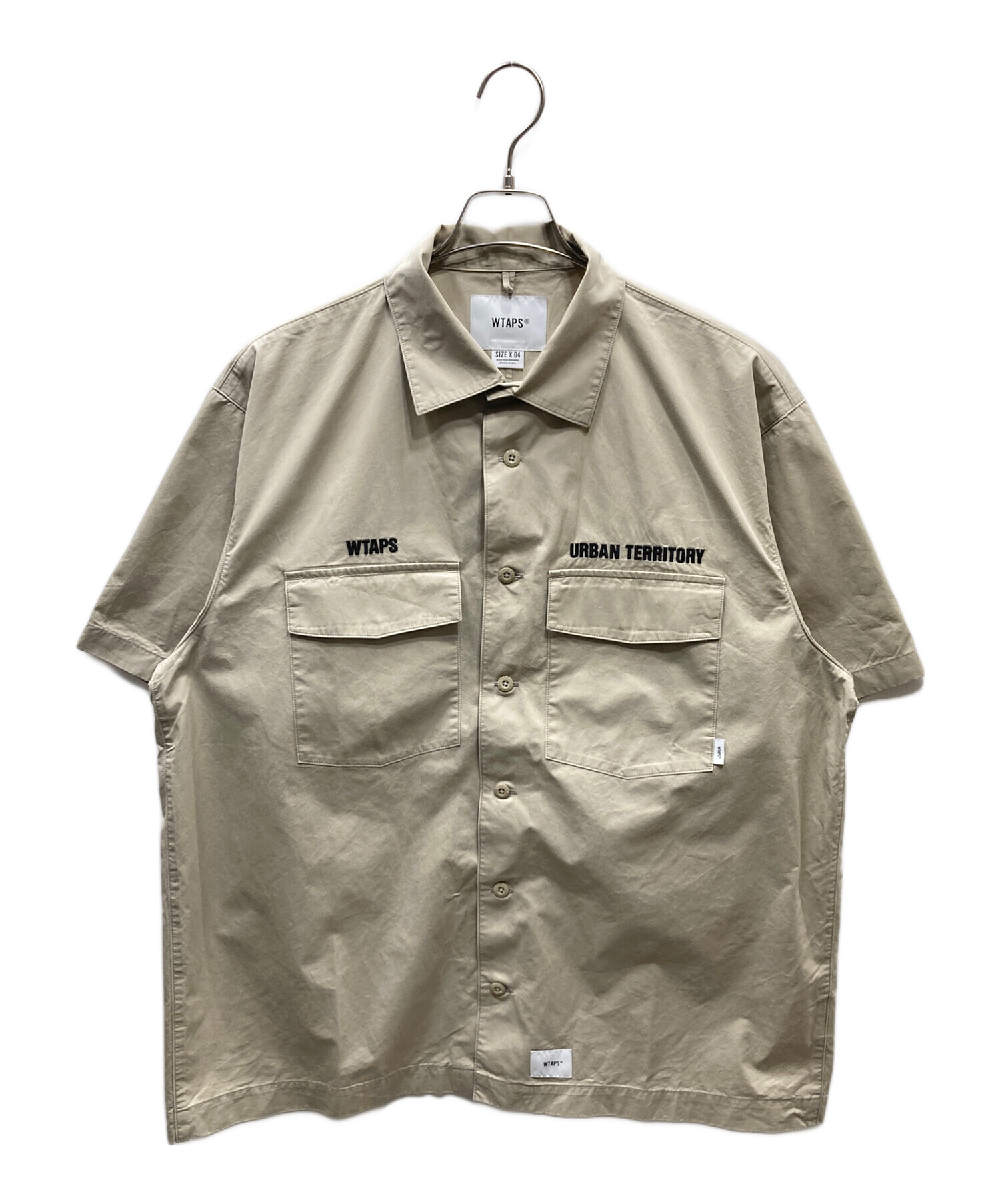 TAO タオ カジュアルシャツ S ベージュ 【古着】【中古】【送料無料】 楽天市場】tao comme des garcons（シャツ・ブラウス｜トップス