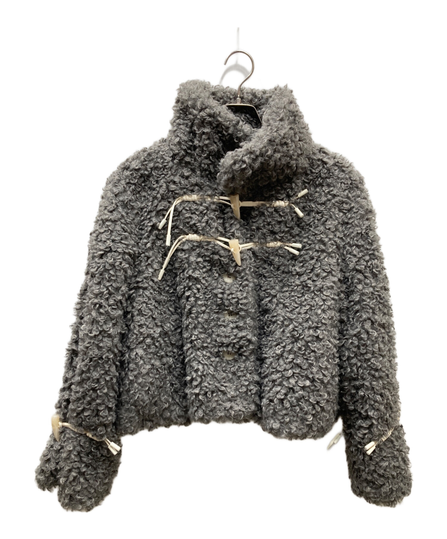 中古・古着通販】willfully (ウィルフリー) poodle fur cord toggle