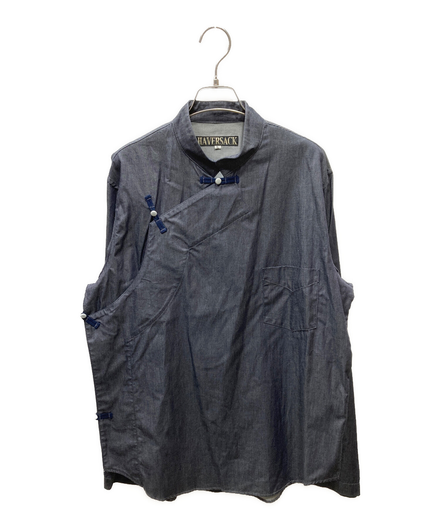 HAVERSACK ハバーサック ブラウス 1(S位) 紺 【古着】【中古】 HAVERSACK（ハバーサック）の古着・中古通販 | 【公式】RAGTAG（ラグタグ）