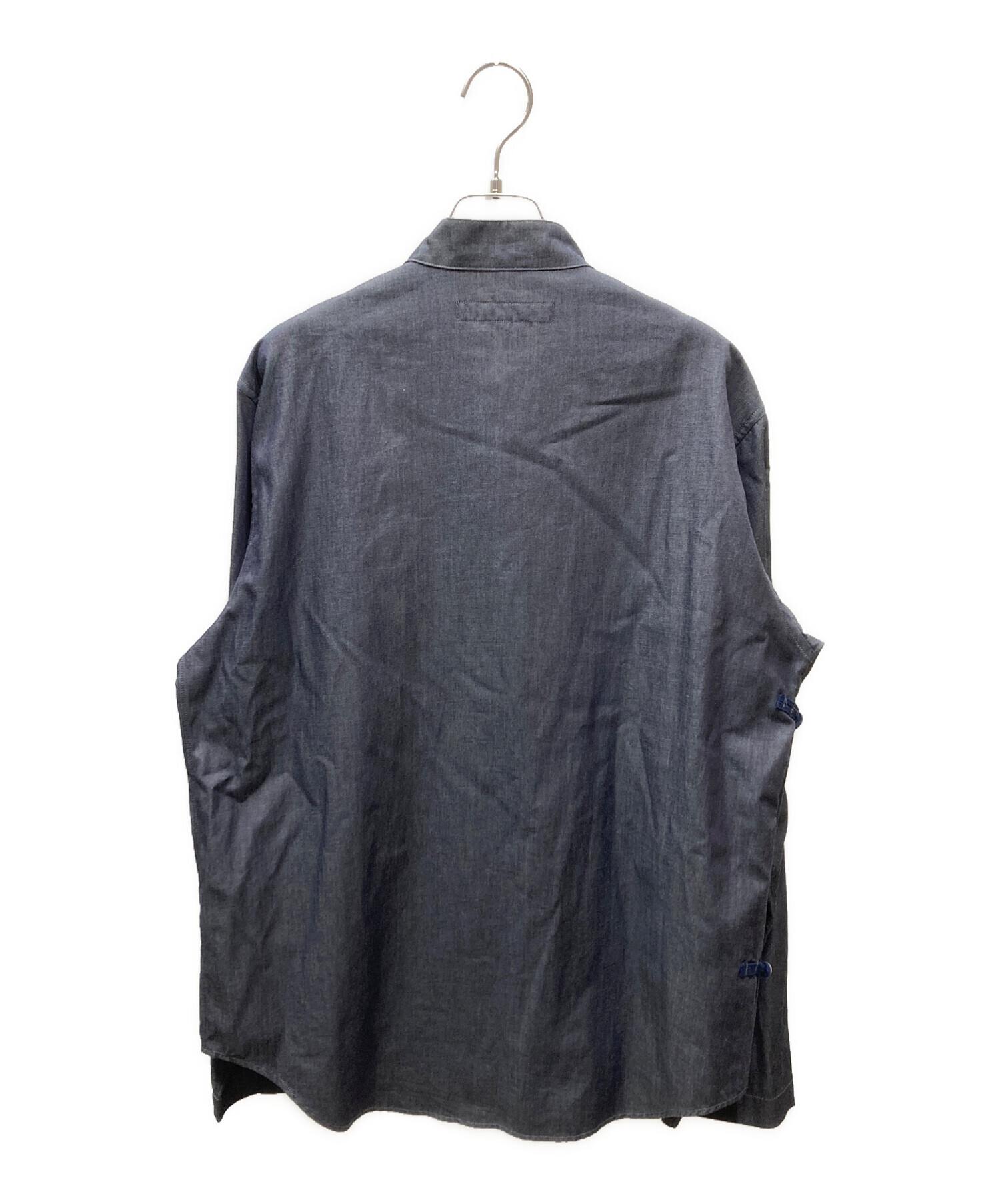 中古・古着通販】HAVERSACK (ハバーサック) バンドカラー変形シャツ