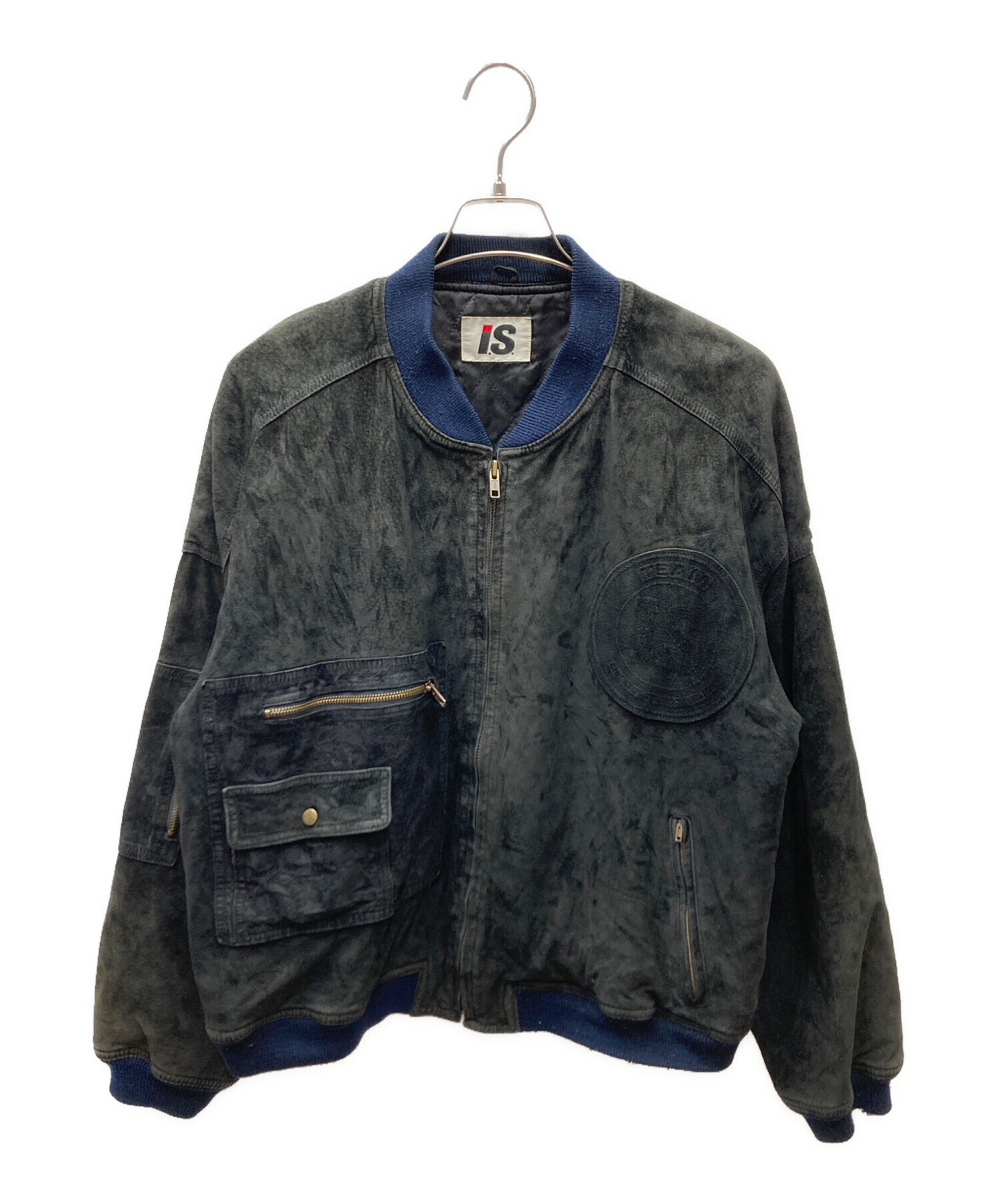 中古・古着通販】ISSEY MIYAKE (イッセイミヤケ) ピッグレザーボンバー
