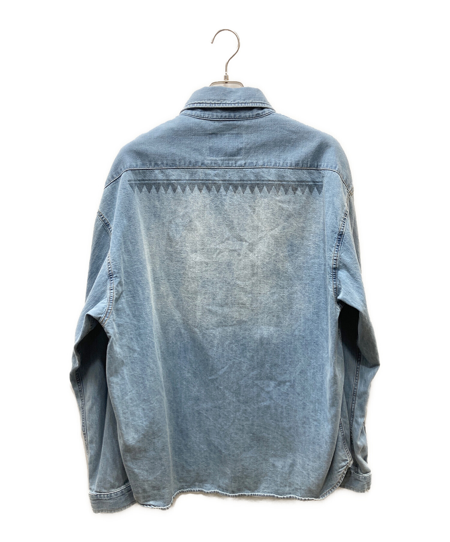 中古・古着通販】Liberaiders (リベレイダース) TRIBAL DENIM SHIRT