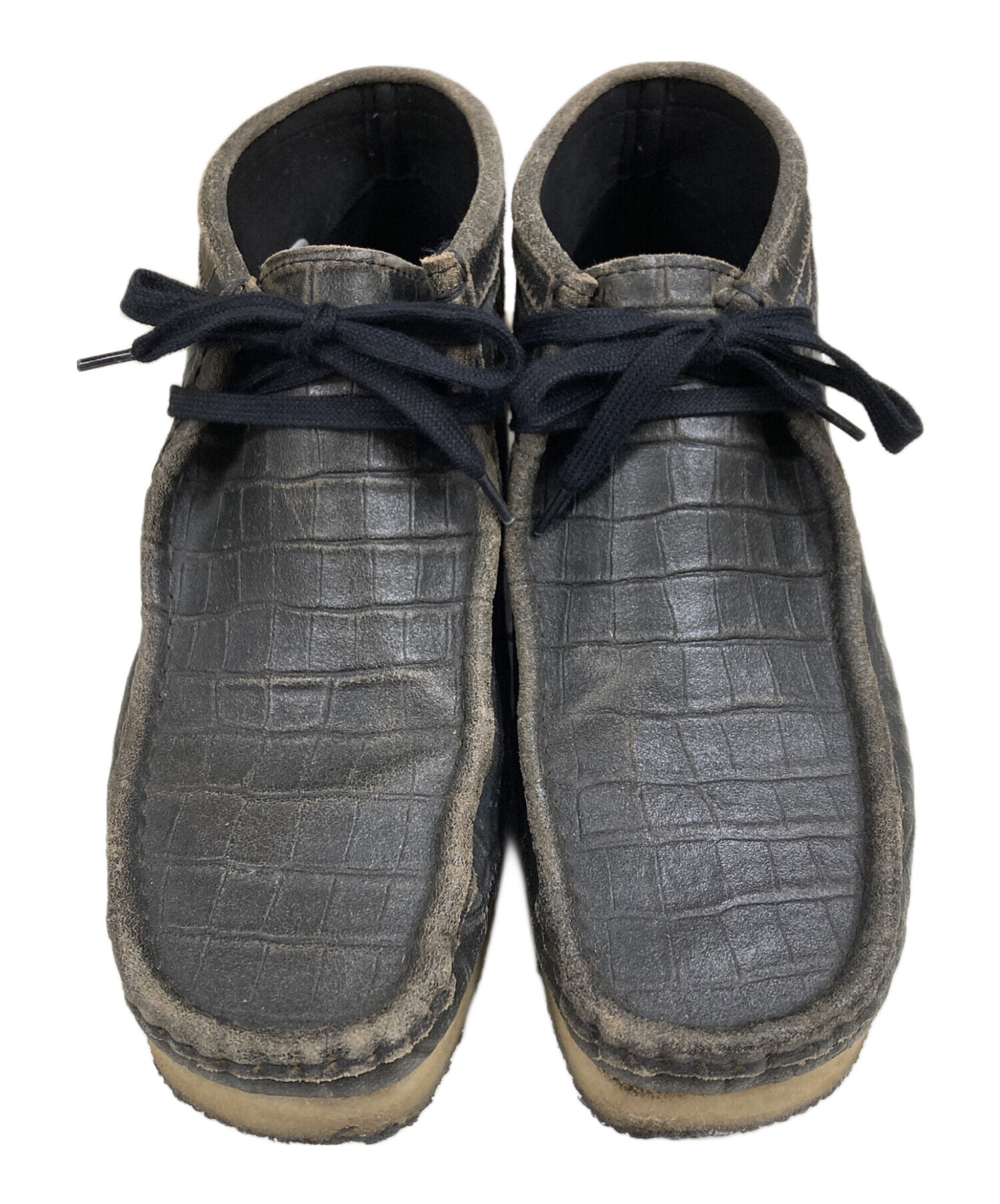 中古・古着通販】CLARKS (クラークス) Clarks Wallabee Croc ワラビー