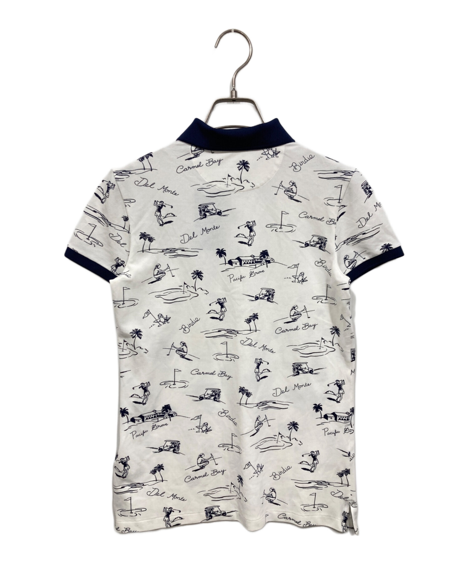 中古・古着通販】POLO GOLF (ポロ ゴルフ) プリントポロシャツ