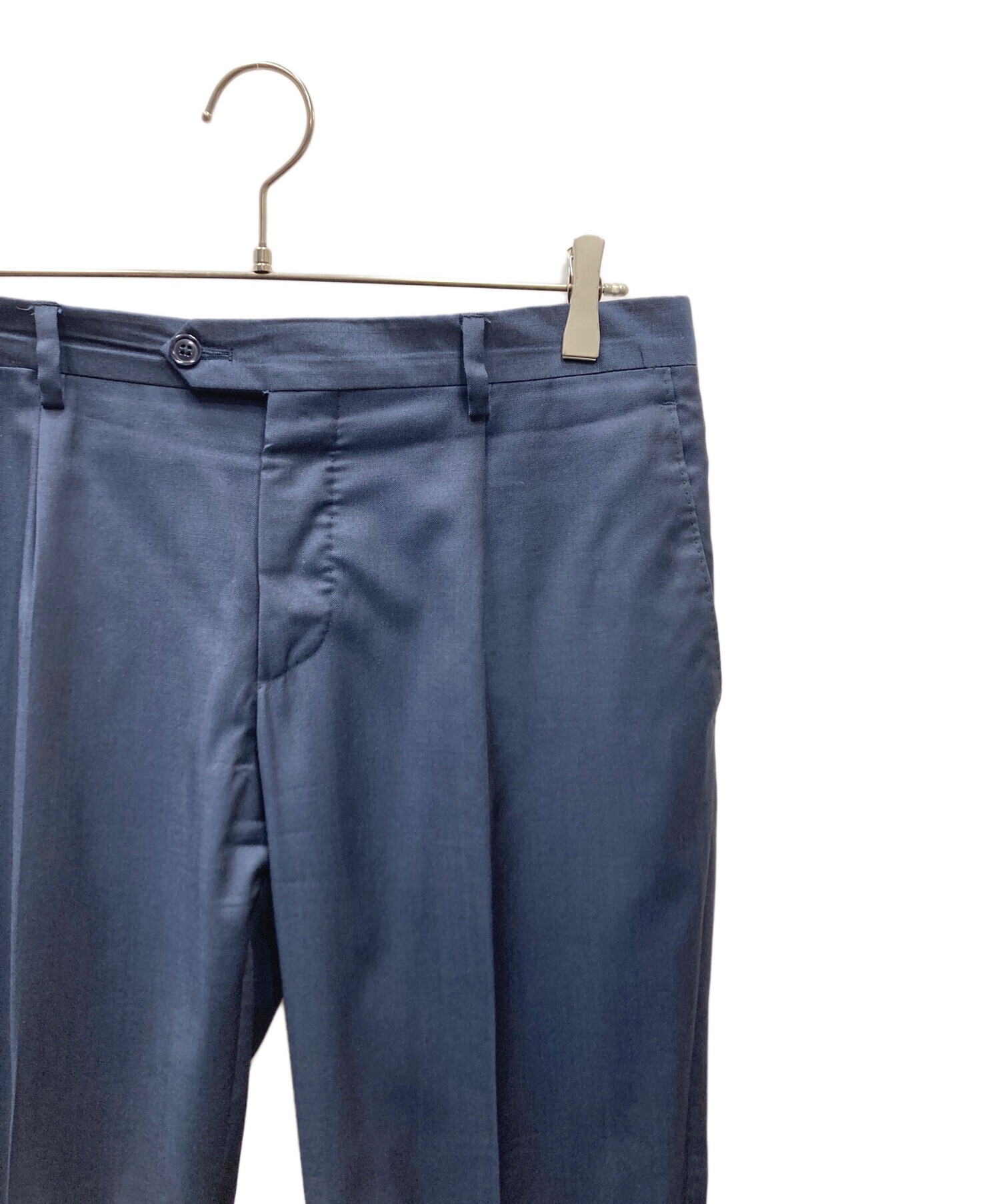 中古・古着通販】LARDINI (ラルディーニ) ウール×レーヨン スラックス