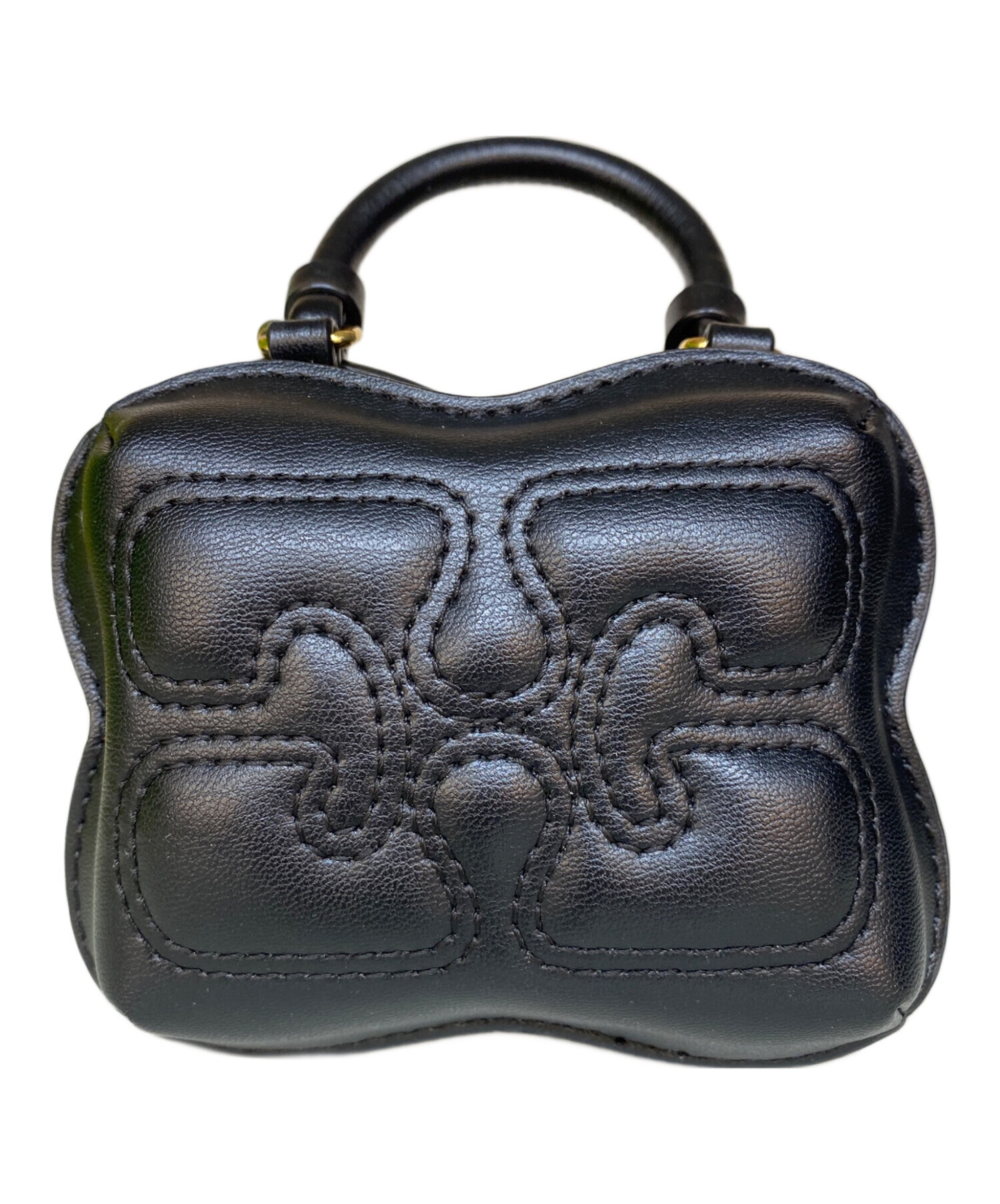 中古・古着通販】GANNI (ガニー) NANO BUTTERFLY TOP HANDLE BAG 