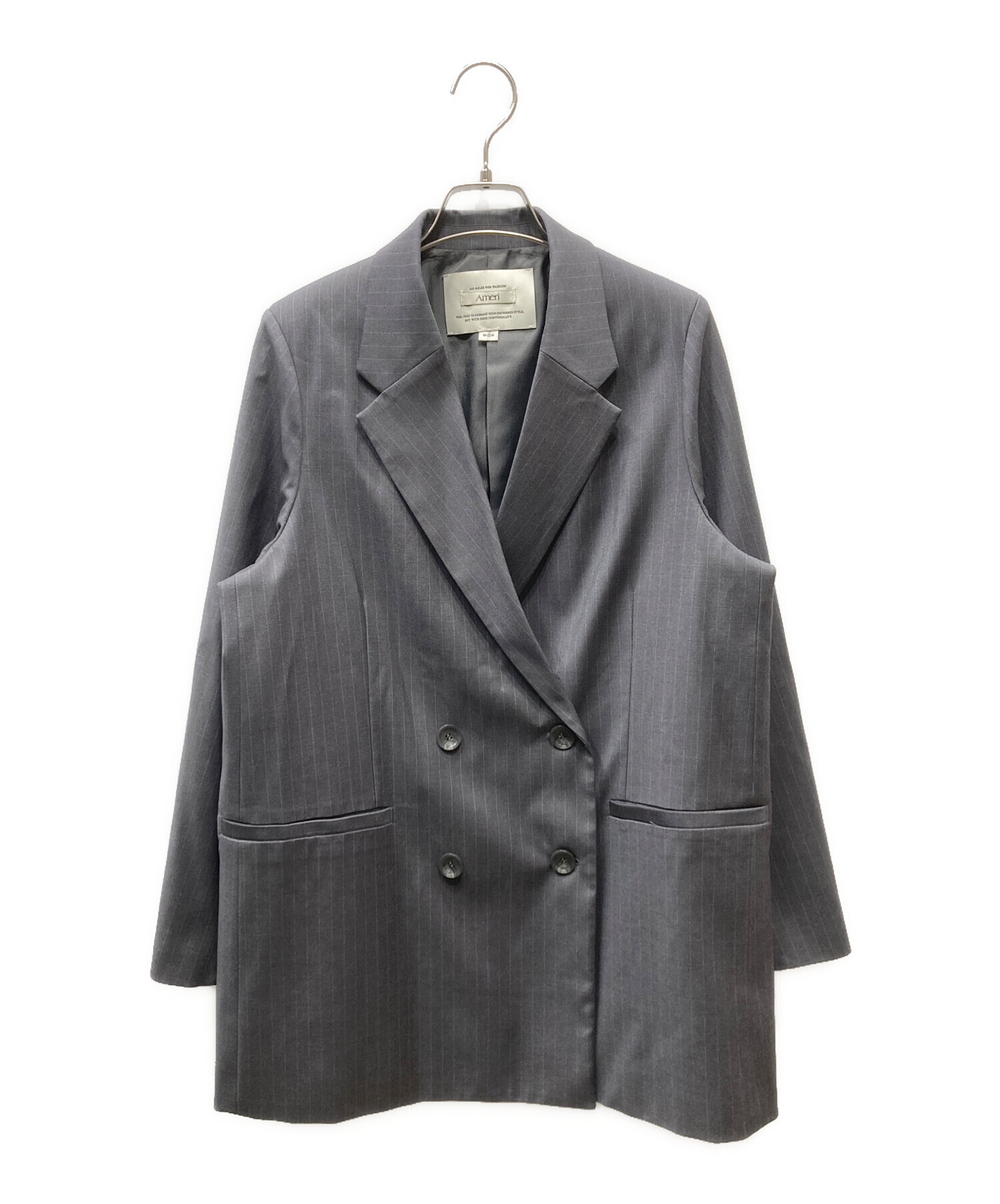 中古・古着通販】AMERI (アメリ) DENIM CORSET COMBINE JACKET