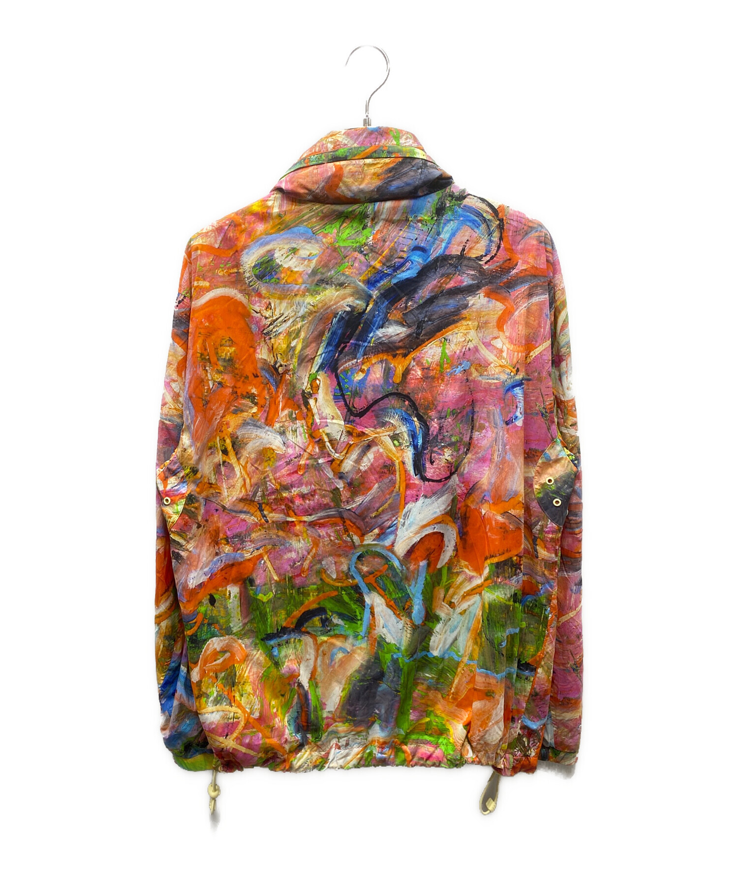 中古・古着通販】DIESEL (ディーゼル) j-warrel-print jacket ナイロン 