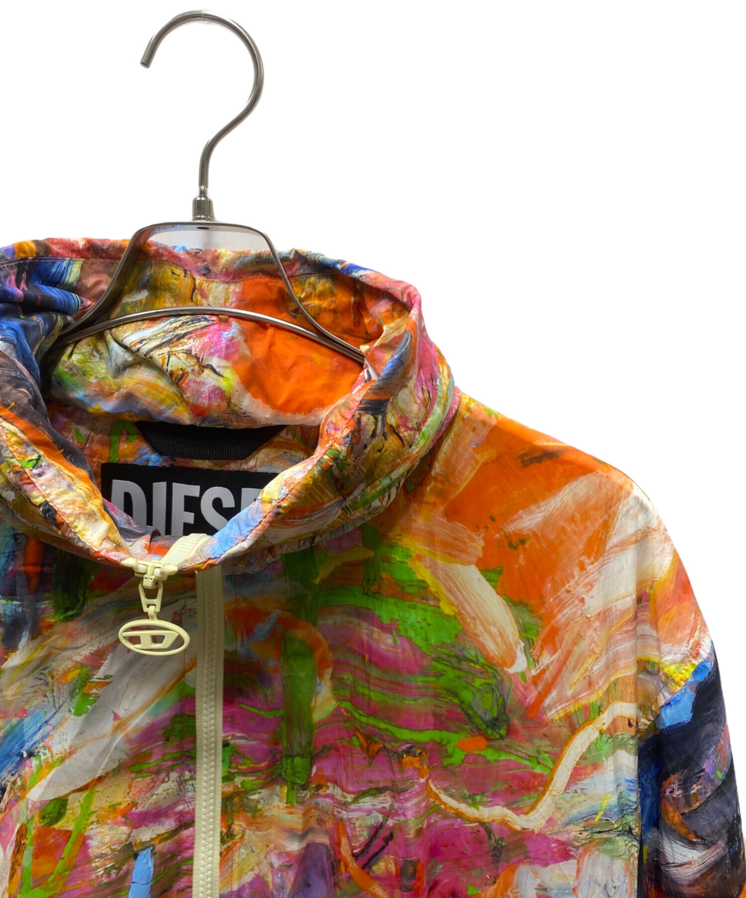 中古・古着通販】DIESEL (ディーゼル) j-warrel-print jacket ナイロン 
