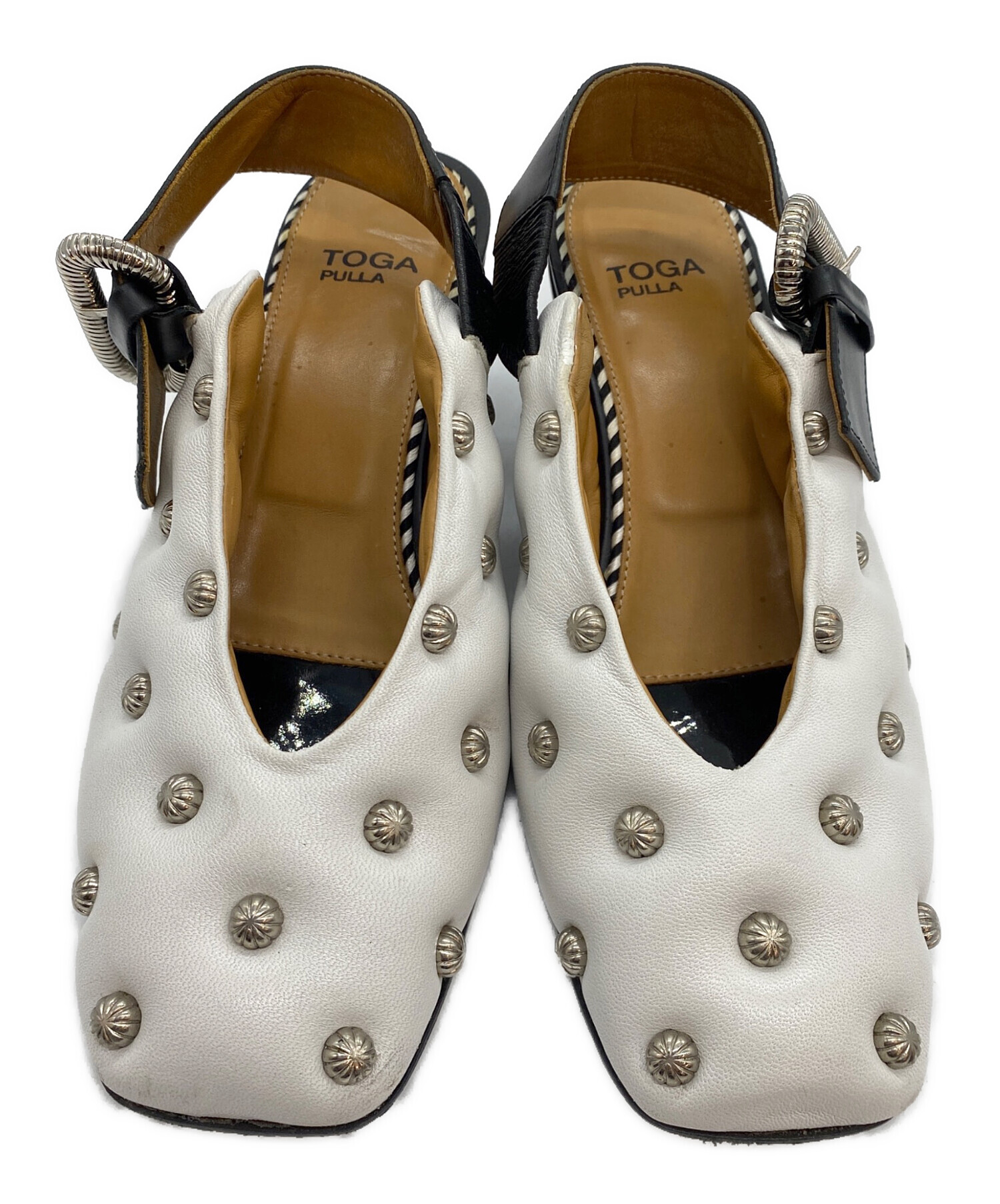 中古・古着通販】TOGA PULLA (トーガ プルラ) Puff studs pumps 