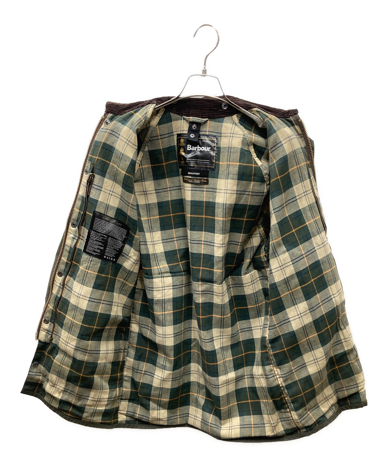 中古・古着通販】Barbour (バブアー) 英国製 BEAUFORT JACKET オイルド