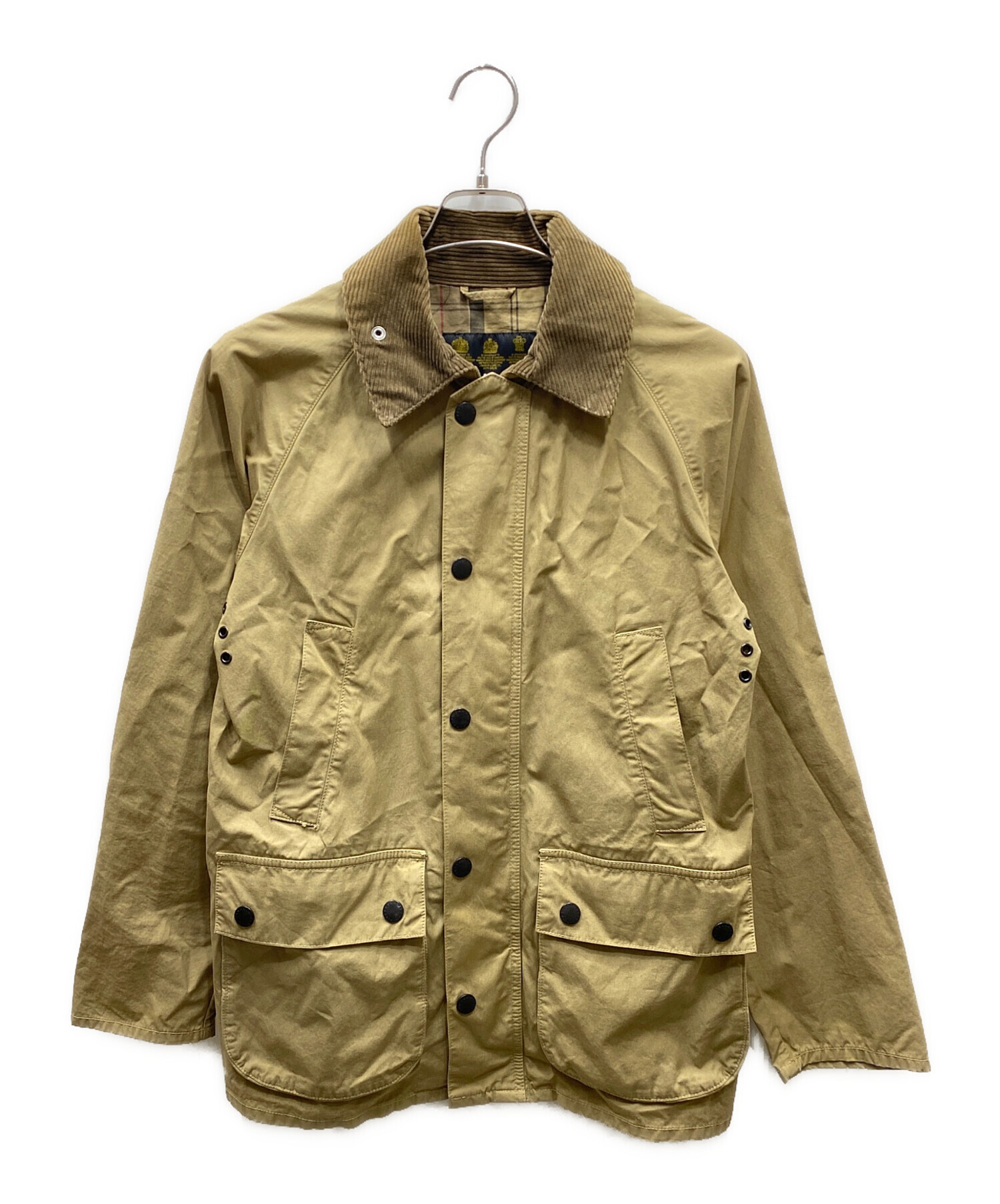 Barbour ベージュ カジュアルアウター 中古・古着通販】Barbour (バブアー) SL BEDALE ノンオイル/ジャケット