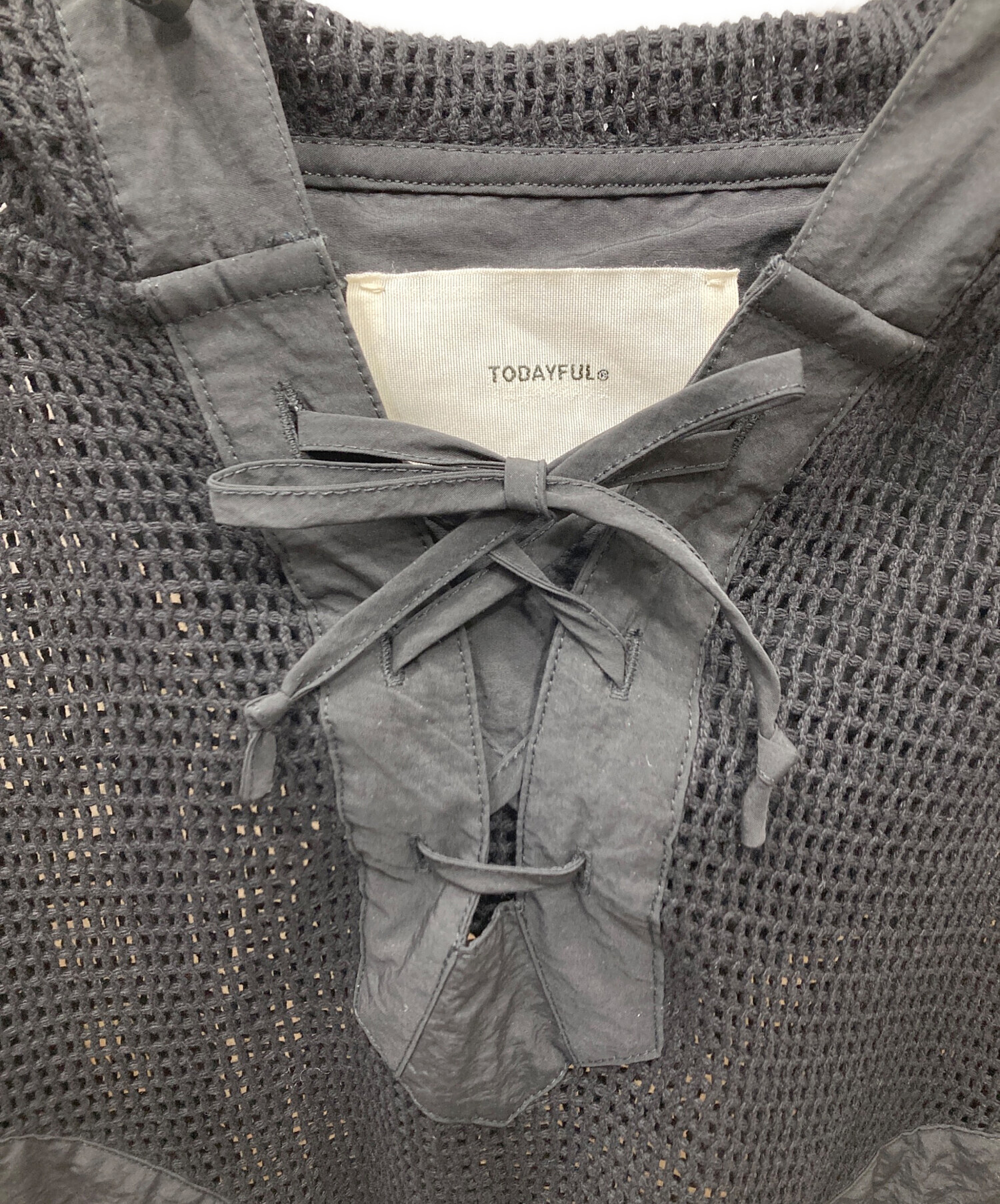 中古・古着通販】TODAYFUL (トゥデイフル) 24SS メッシュアノラック