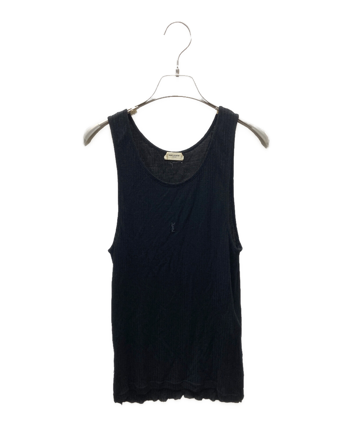 いず Yves Saint Laurent タンクトップ ロゴ Yves Saint Laurent - 新品！イヴサンローラン Yves saint Laurent