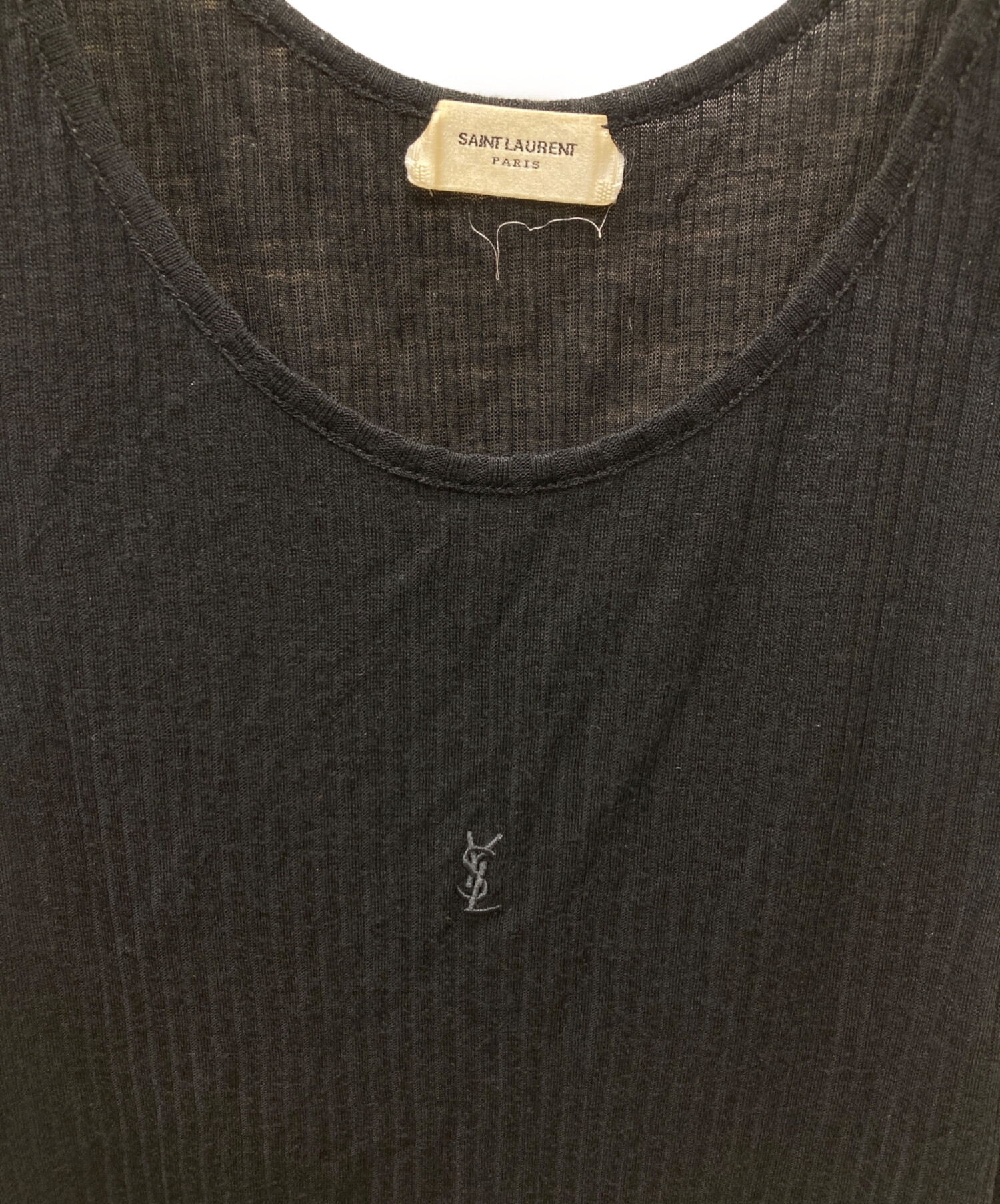 中古・古着通販】Saint Laurent Paris (サンローランパリ) ロゴ刺繍