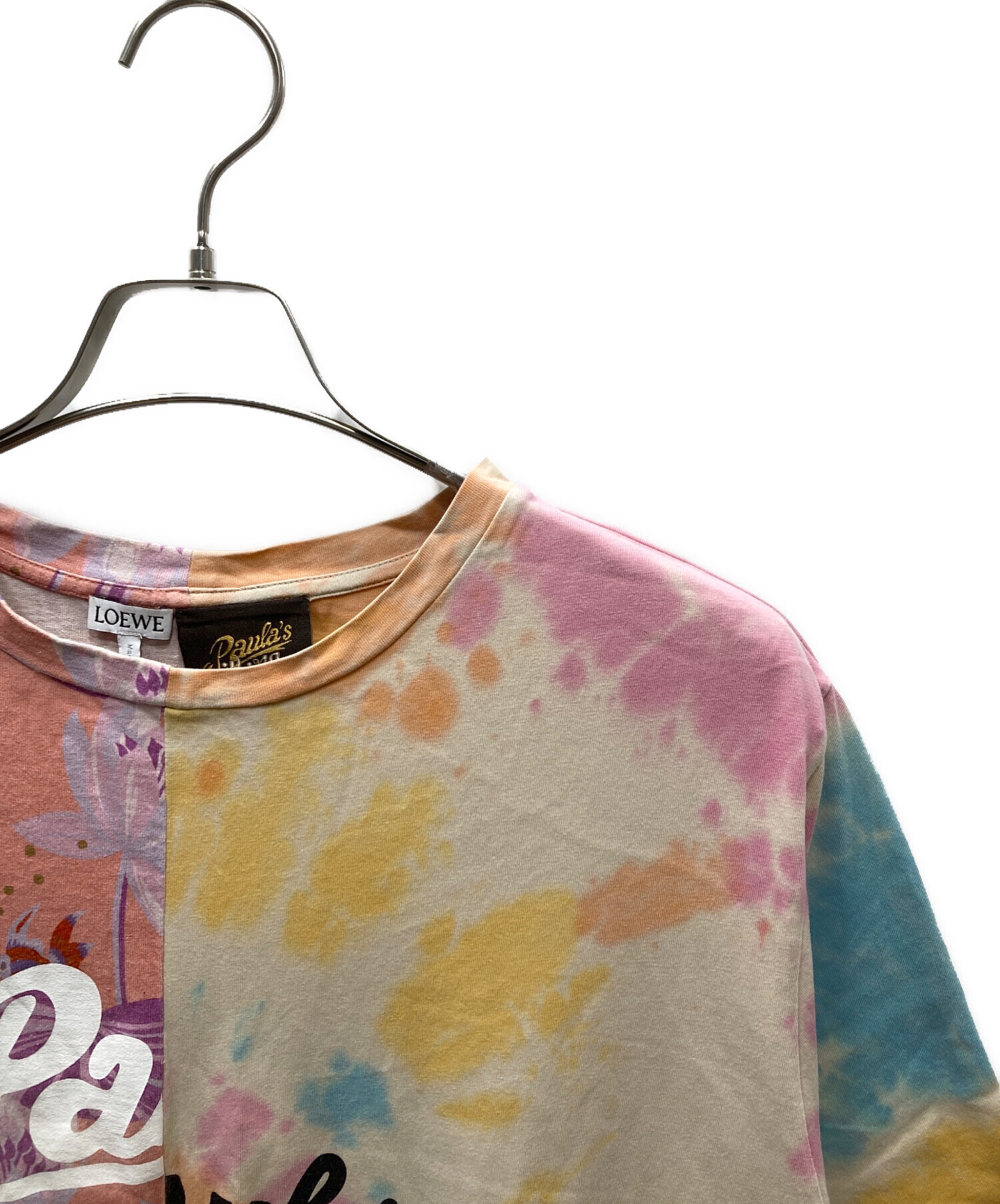 中古・古着通販】LOEWE (ロエベ) La Pausa プリントTシャツ ピンク 