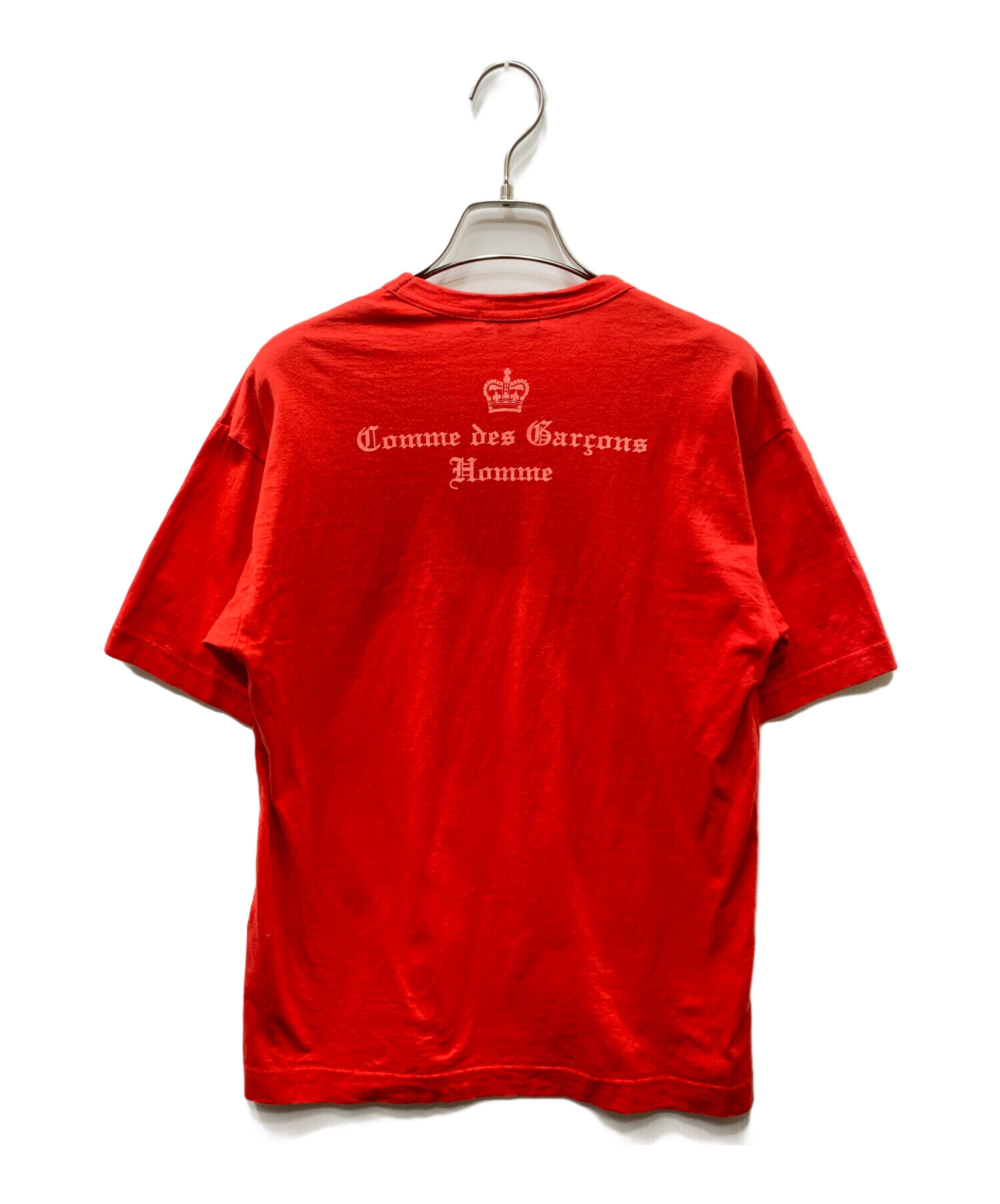 KING THE AD2016 コムデギャルソンオムプリュス 【新品未使用】プリントTシャツ オム コムデギャルソン IS T プリント NAKED トップス