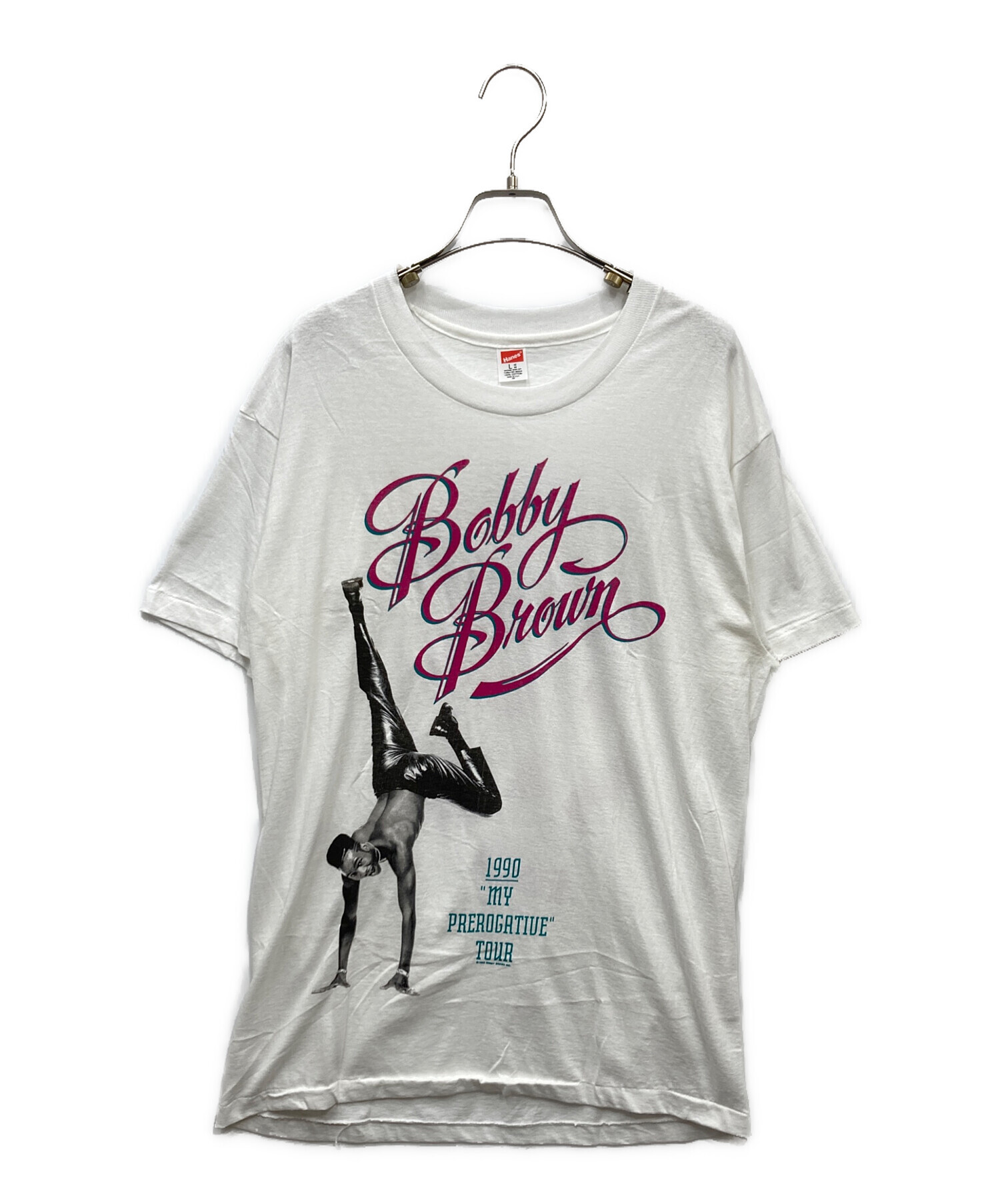 未使用TRF96ARENATOUR SILENTNIGHT hanes Tシャツ 中古・古着通販】Hanes (ヘインズ) ヴィンテージTシャツ ホワイト