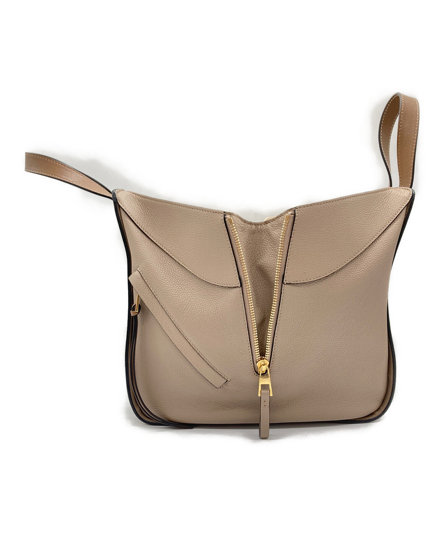 【美品】ロエベ　LOEWE ハンモック　スモール　サンド 中古・古着通販】LOEWE (ロエベ) ハンモックバッグ スモール サンド
