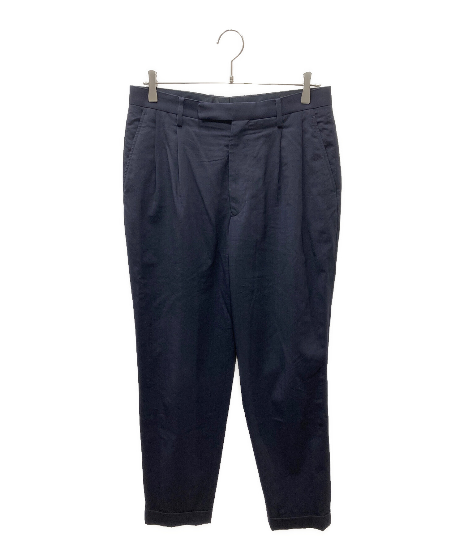 中古・古着通販】COMOLI (コモリ) ウール 2タックパンツ X01-03005
