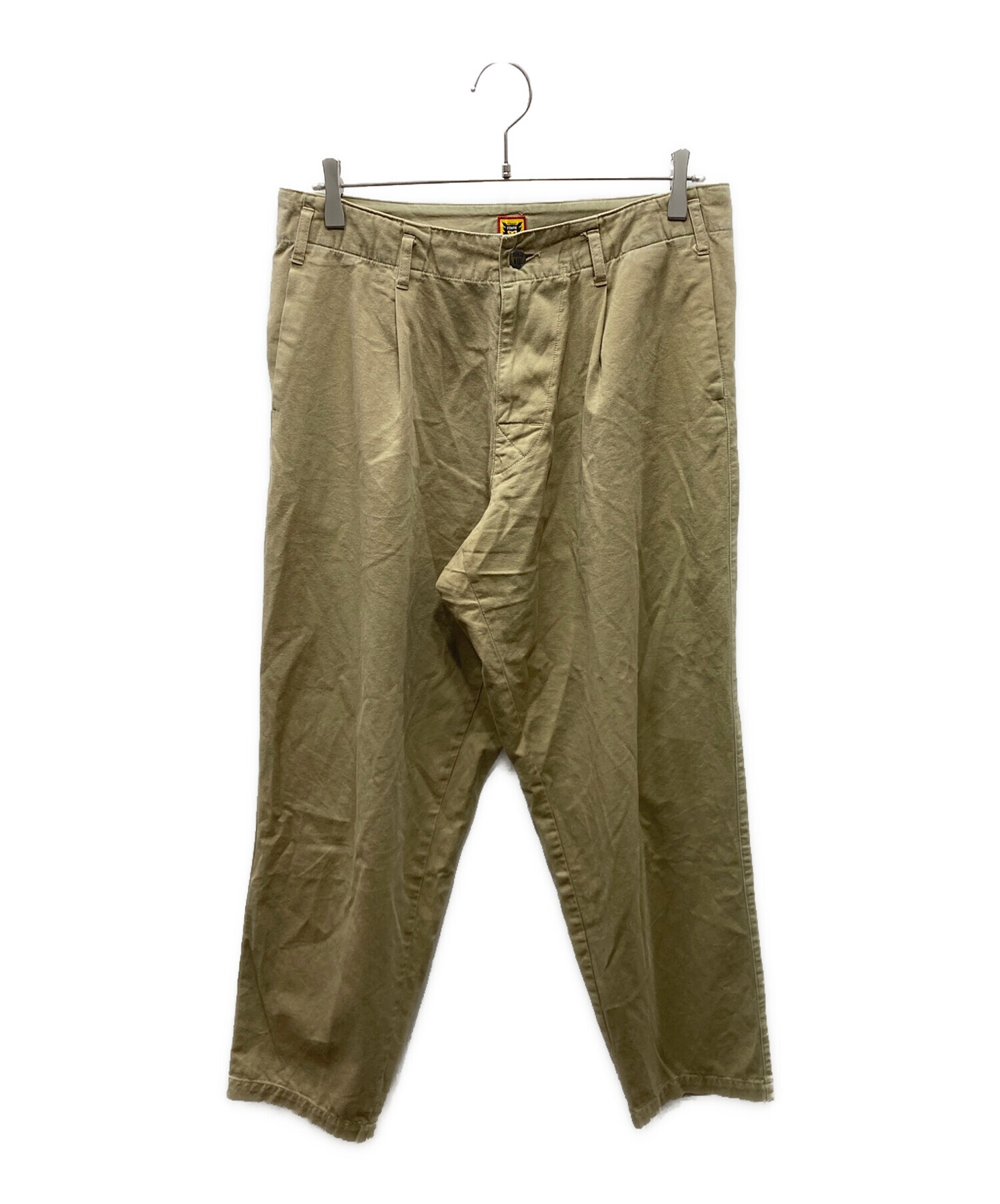 中古・古着通販】HUMAN MADE (ヒューマンメイド) チノパン オリーブ