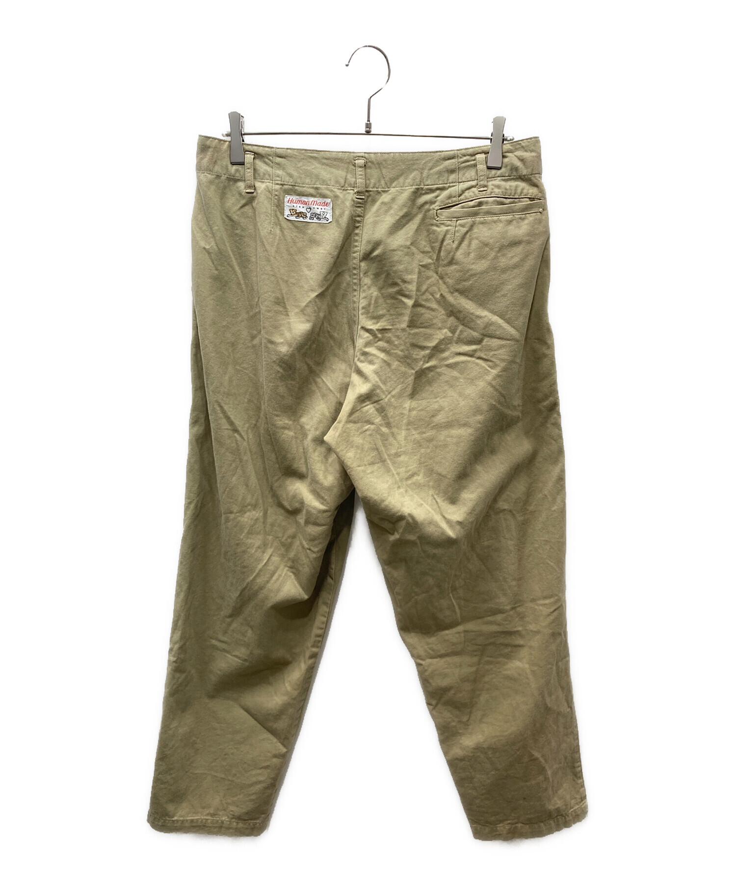 中古・古着通販】HUMAN MADE (ヒューマンメイド) チノパン オリーブ