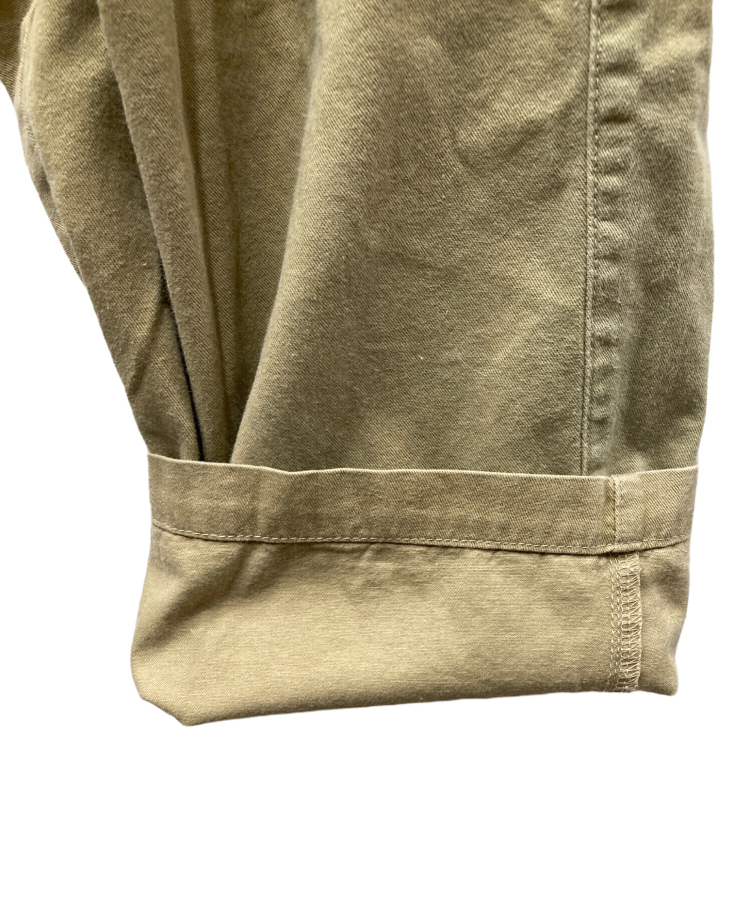 中古・古着通販】HUMAN MADE (ヒューマンメイド) チノパン オリーブ 中古・古着通販】HUMAN MADE (ヒューマンメイド) チノパン オリーブ