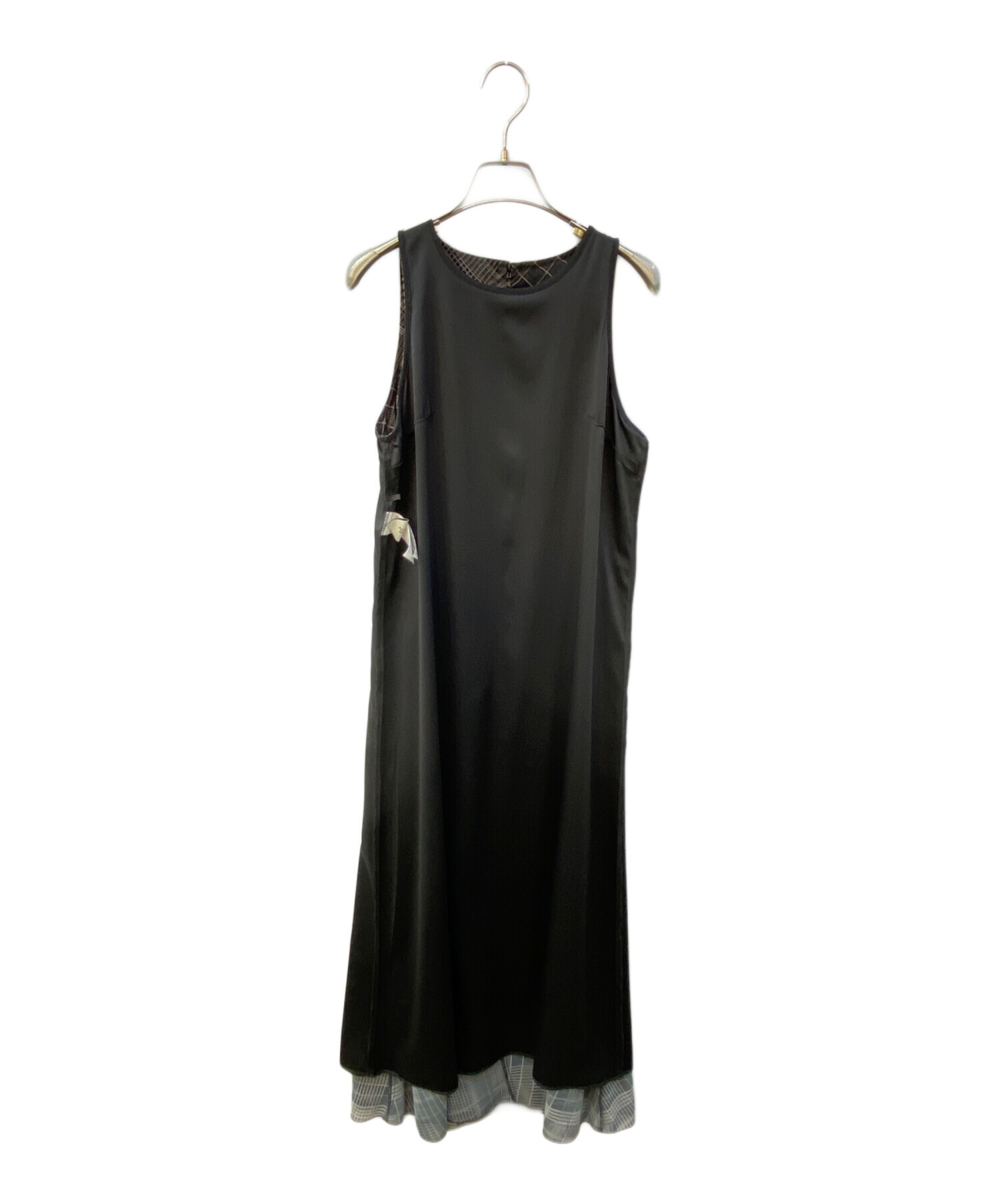 中古・古着通販】Ameri (アメリ) MEDI STRAIN CHECK DRESS チェック