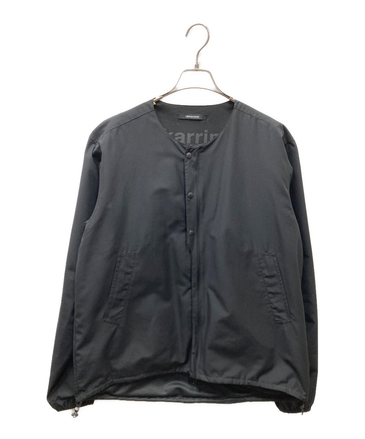 リバーシブル フーデッドジャケット グレー ブラック 中古・古着通販】Karrimor (カリマー) Camp Reversible JACKET