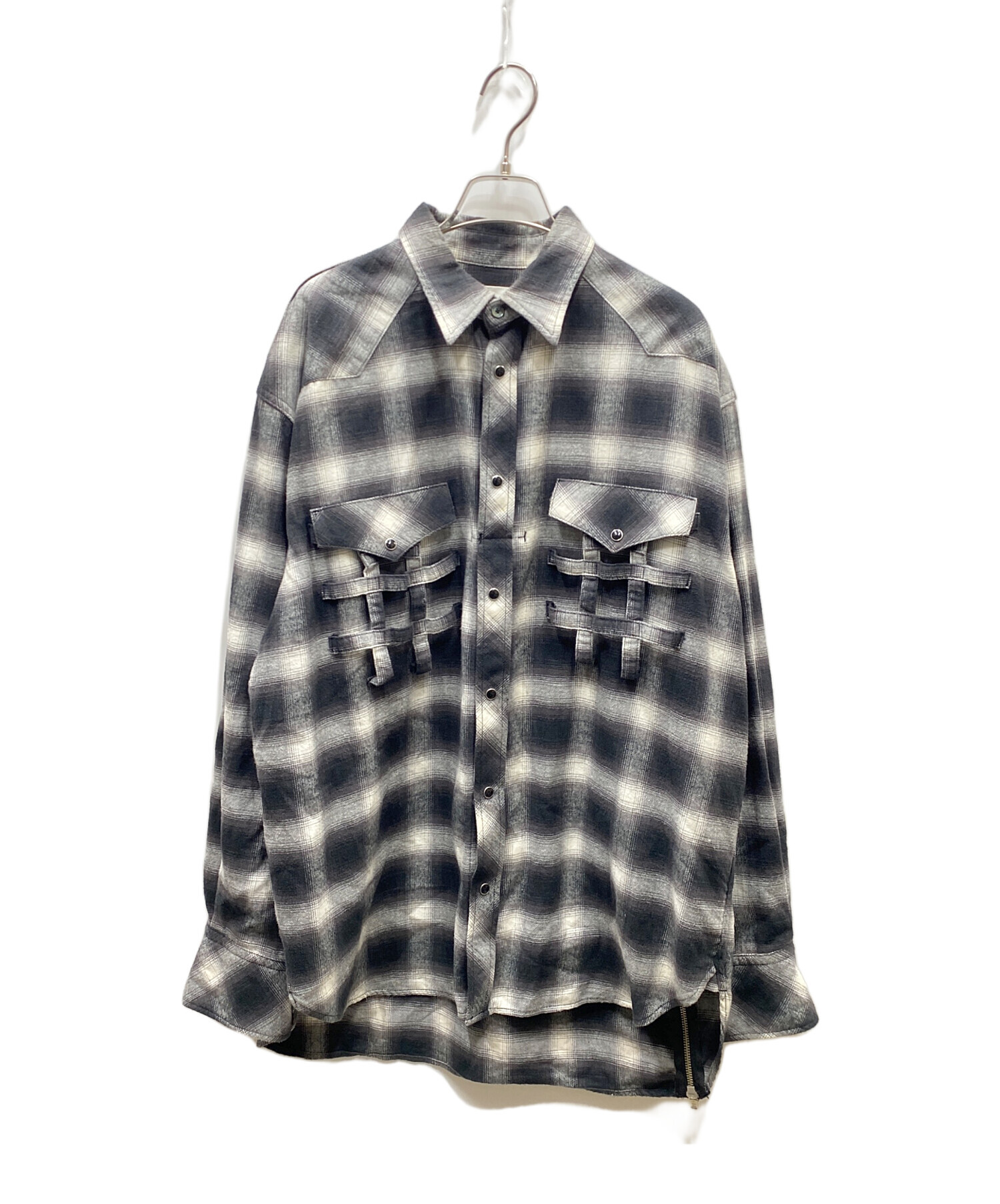TAKAHIROMIYASHITA TheSoloistチェックシャツ 13ss 中古・古着通販】TAKAHIROMIYASHITA TheSoloIst. (タカヒロミヤシタ