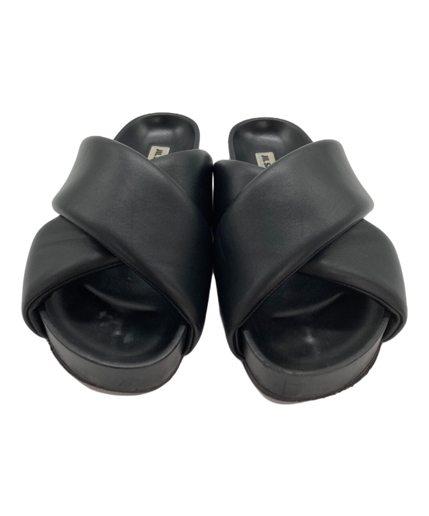 中古・古着通販】JIL SANDER (ジルサンダー) レザー クロスストラップ