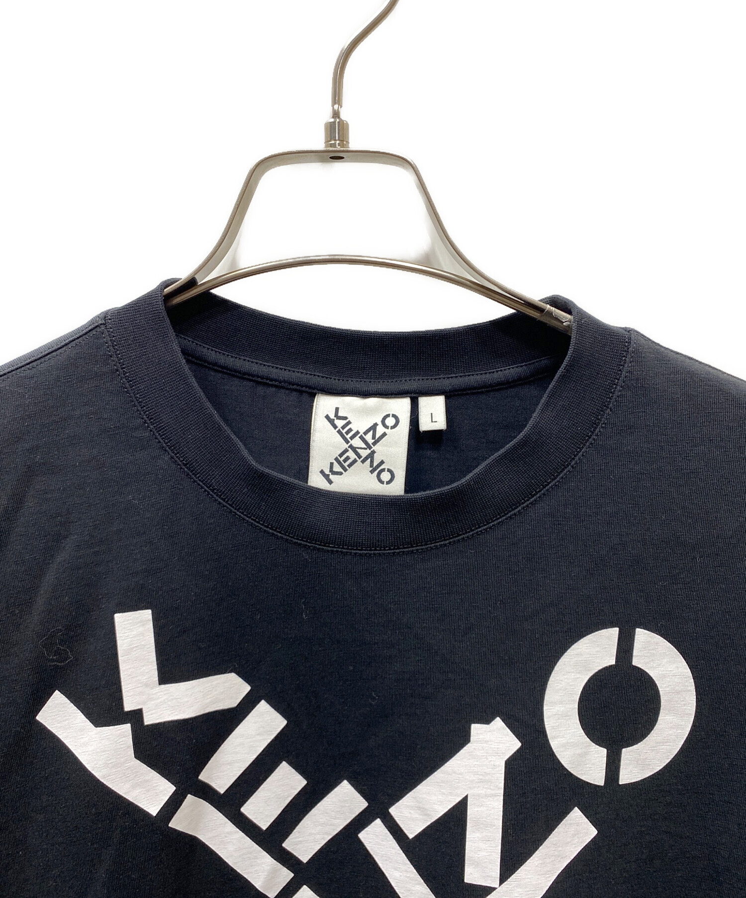 KENZO ケンゾー Tシャツ・カットソー L 黒 【古着】【中古】【送料無料】 KENZO - KENZO ケンゾー Tシャツ・カットソー XS 黒 【古着】【中古