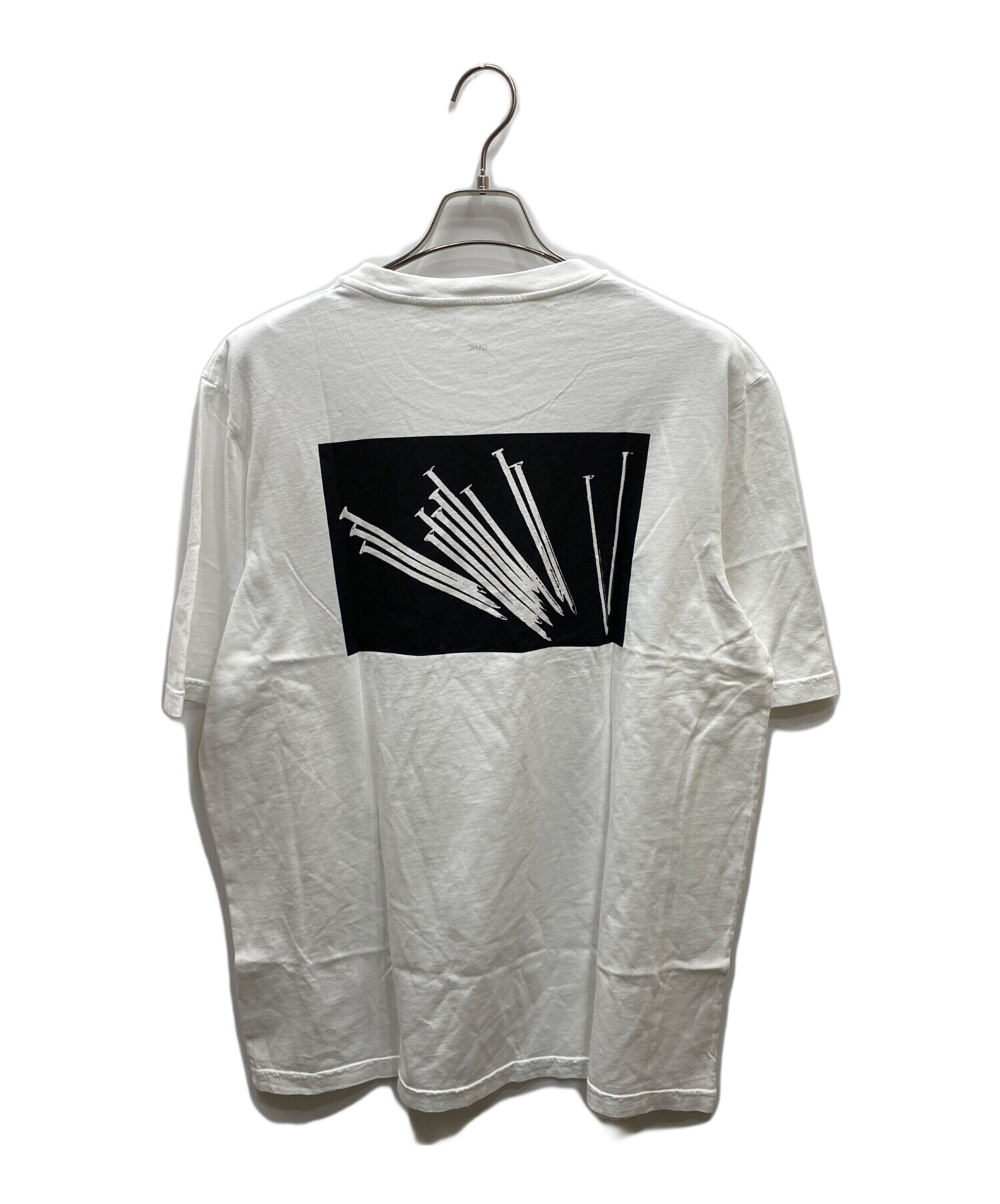 中古・古着通販】OAMC (オーエーエムシー) プリントTシャツ ホワイト 