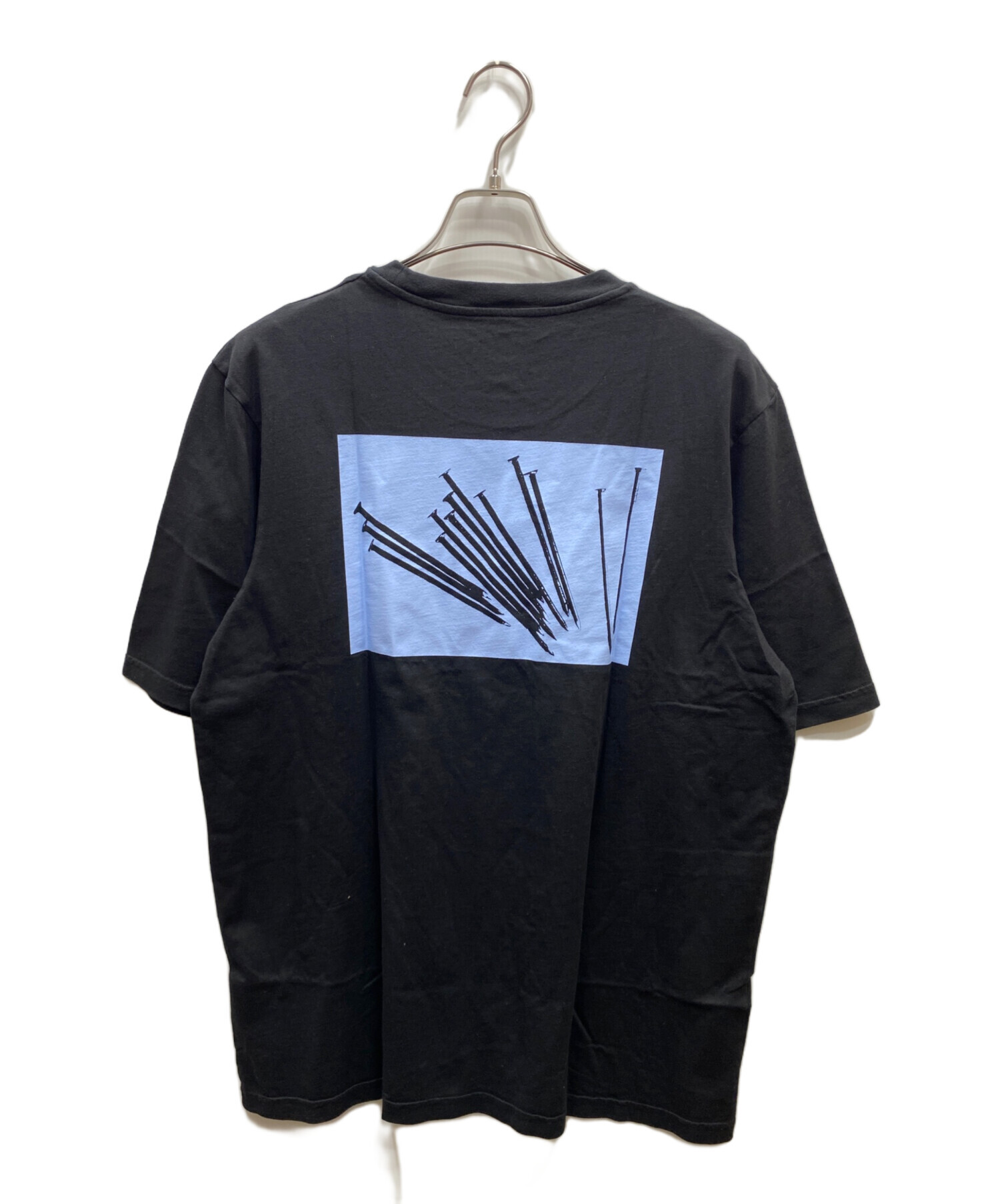 中古・古着通販】OAMC (オーエーエムシー) プリントTシャツ ブラック 