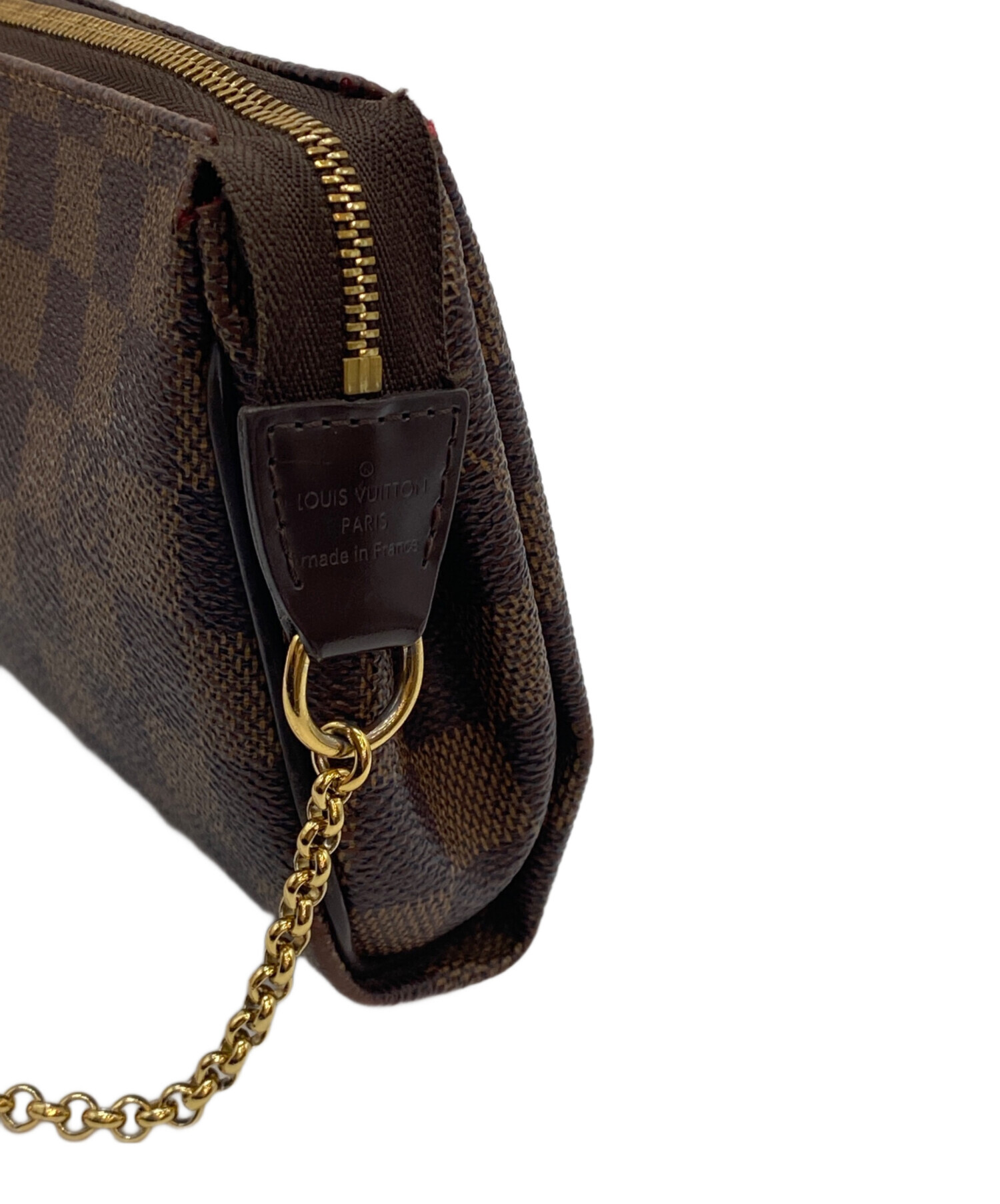 彩SAYAKA ルイヴィトン ダミエ エヴァ チェーンバッグ 中古・古着通販】LOUIS VUITTON (ルイ ヴィトン) N55213 ダミエ エヴァ