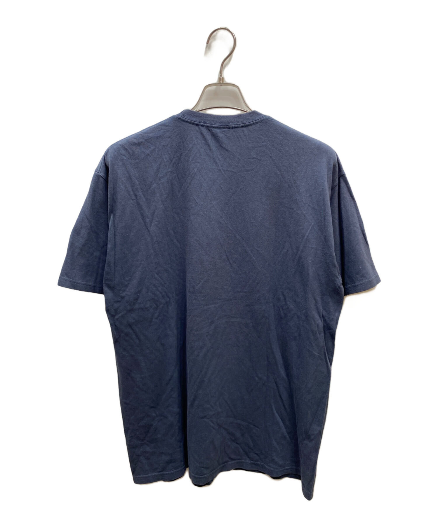 中古・古着通販】stussy (ステューシー) プリントTシャツ ネイビー