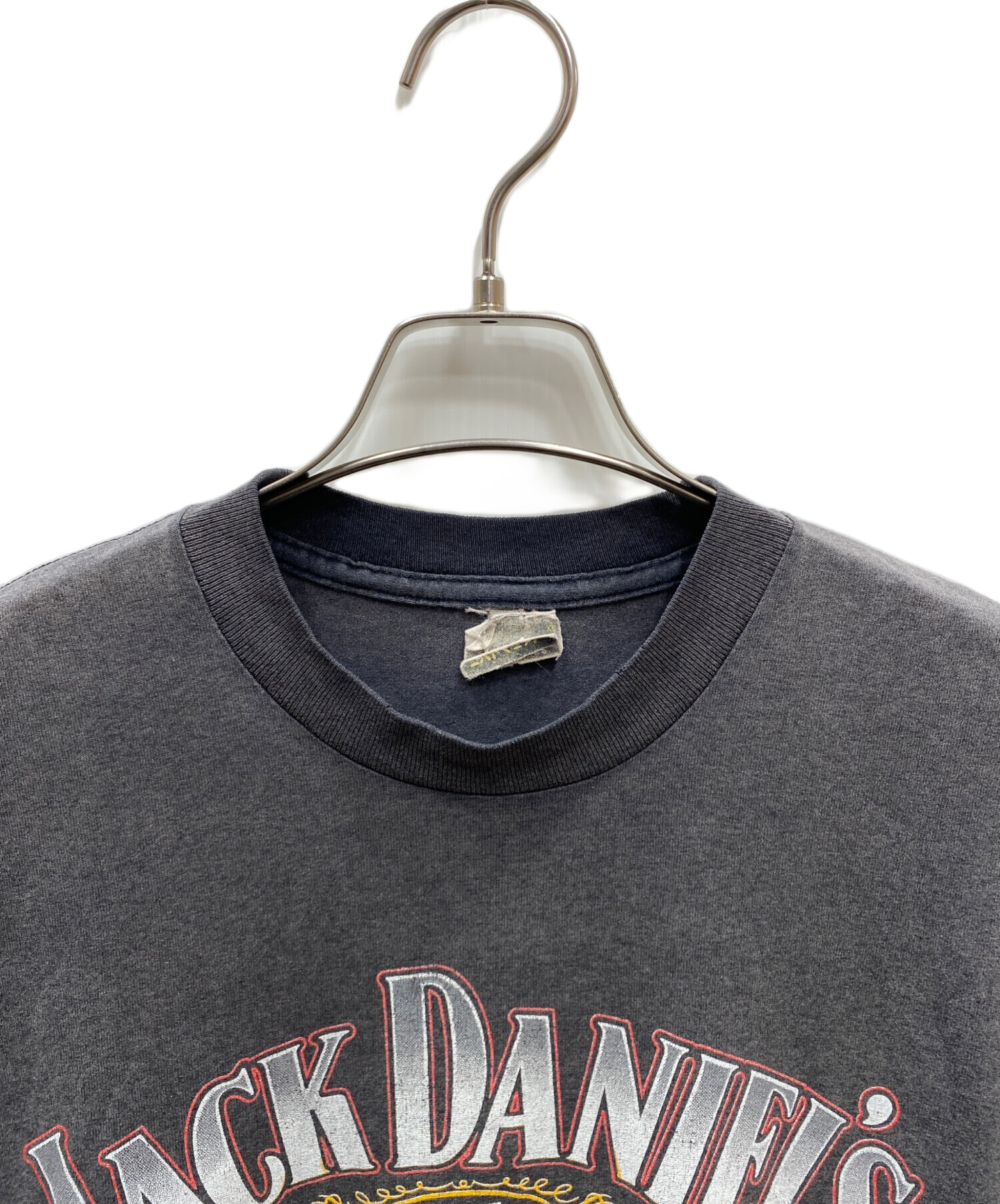 80s Jack Daniel's Old No. 7 Tシャツ グレー 中古・古着通販】JACK DANIEL (ジャックダニエル) にンテージプリントT
