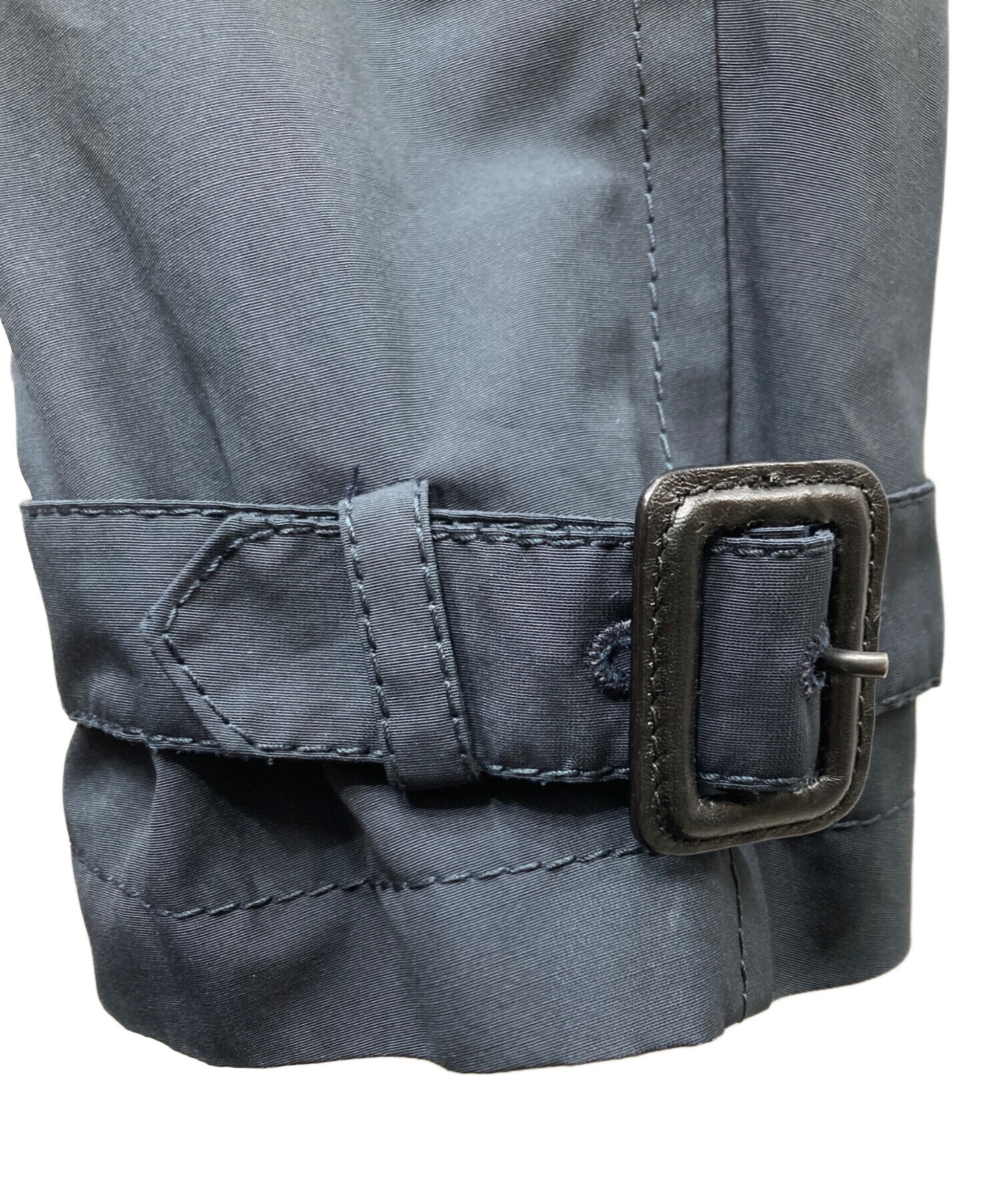 中古・古着通販】PRADA (プラダ) トレンチコート ネイビー サイズ:50
