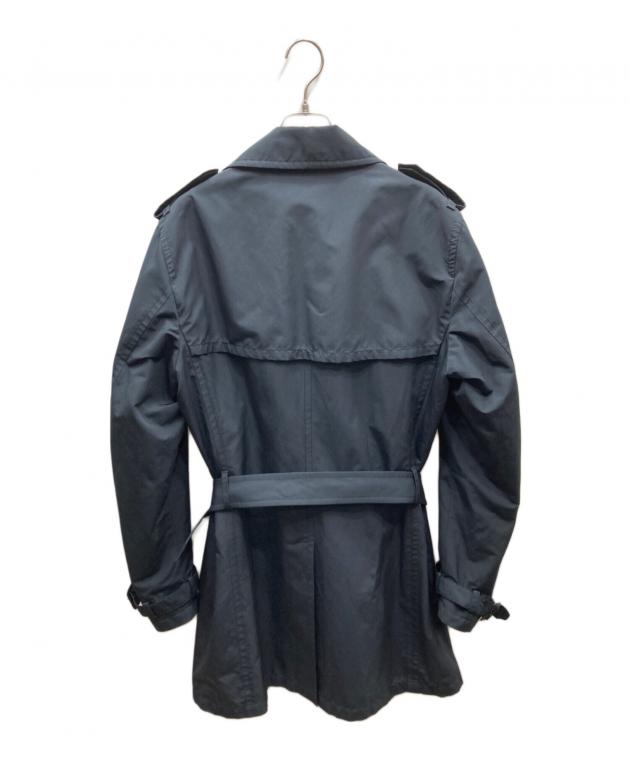 PRADA ネイビー ナイロンコート PRADA - PRADA プラダ コート（その他） M 紺 【古着】【中古】の通販