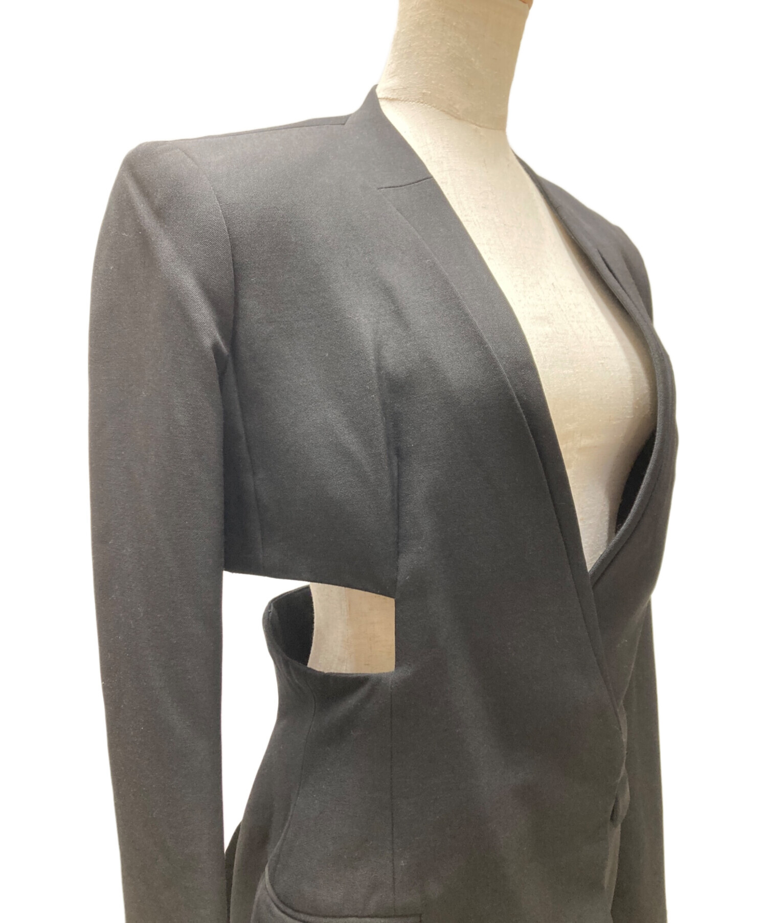 中古・古着通販】HAIDER ACKERMANN (ハイダーアッカーマン) 変形ノー