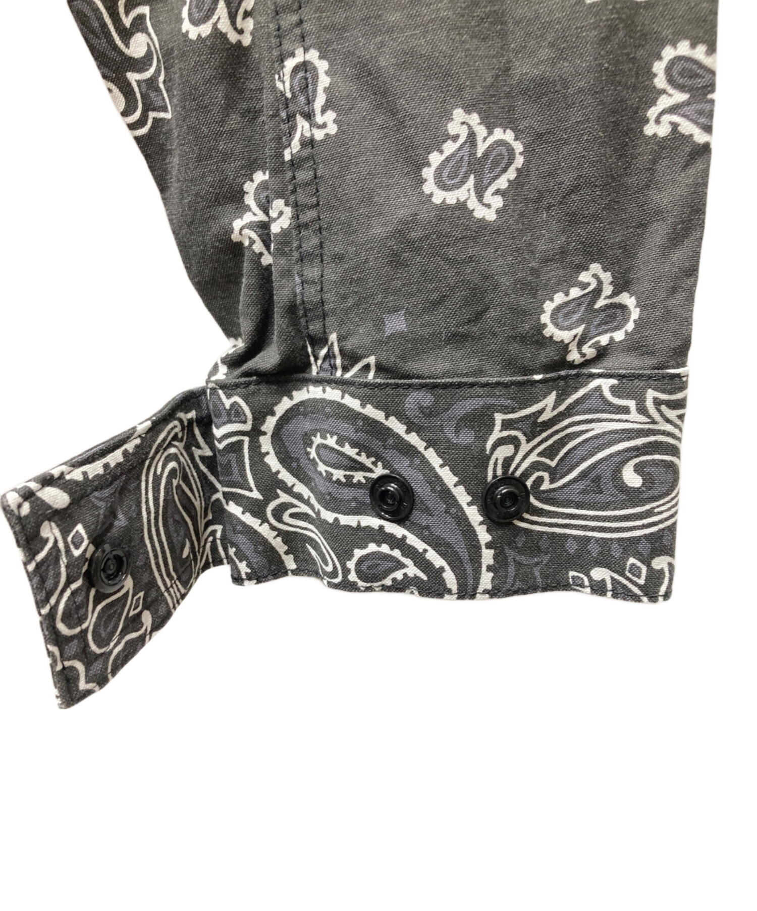 新品未使用 sacai 異素材カットソー 異素材 ナイロン切替 ドッキング プルオーバー Tシャツ カットソー
