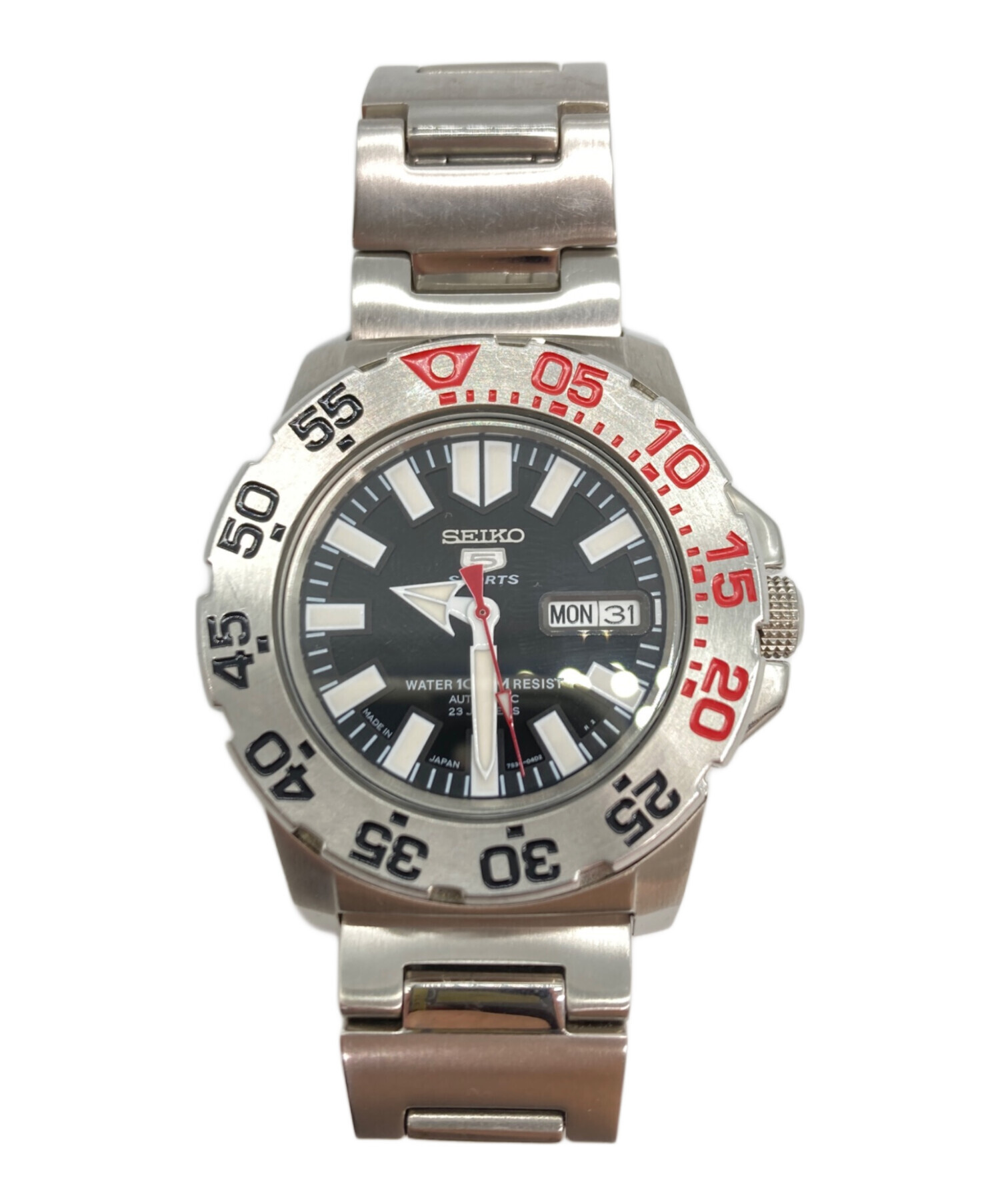 中古・古着通販】SEIKO (セイコー) ダイバーズウォッチ ブラック